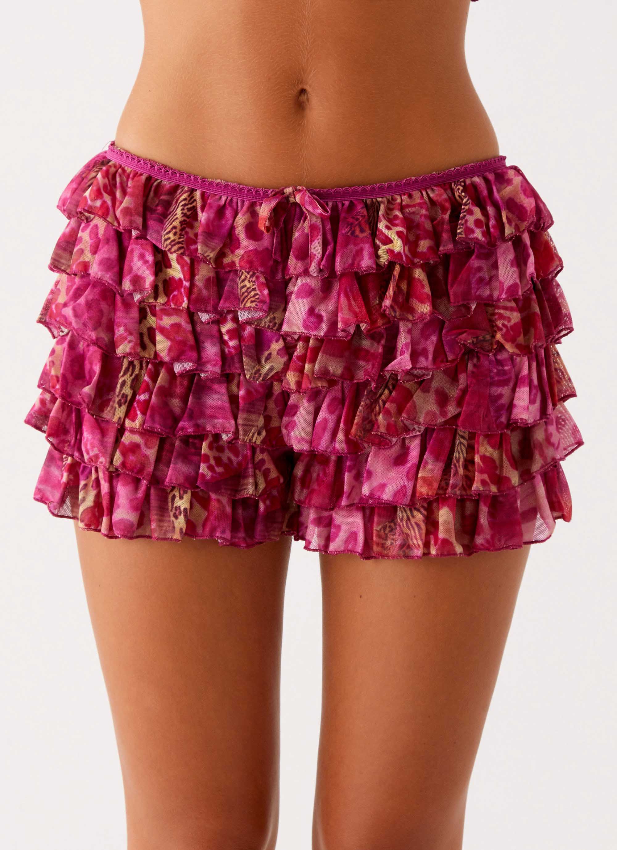 Entertain Me Bloomer Shorts - Lavender Lagoon - Image 5