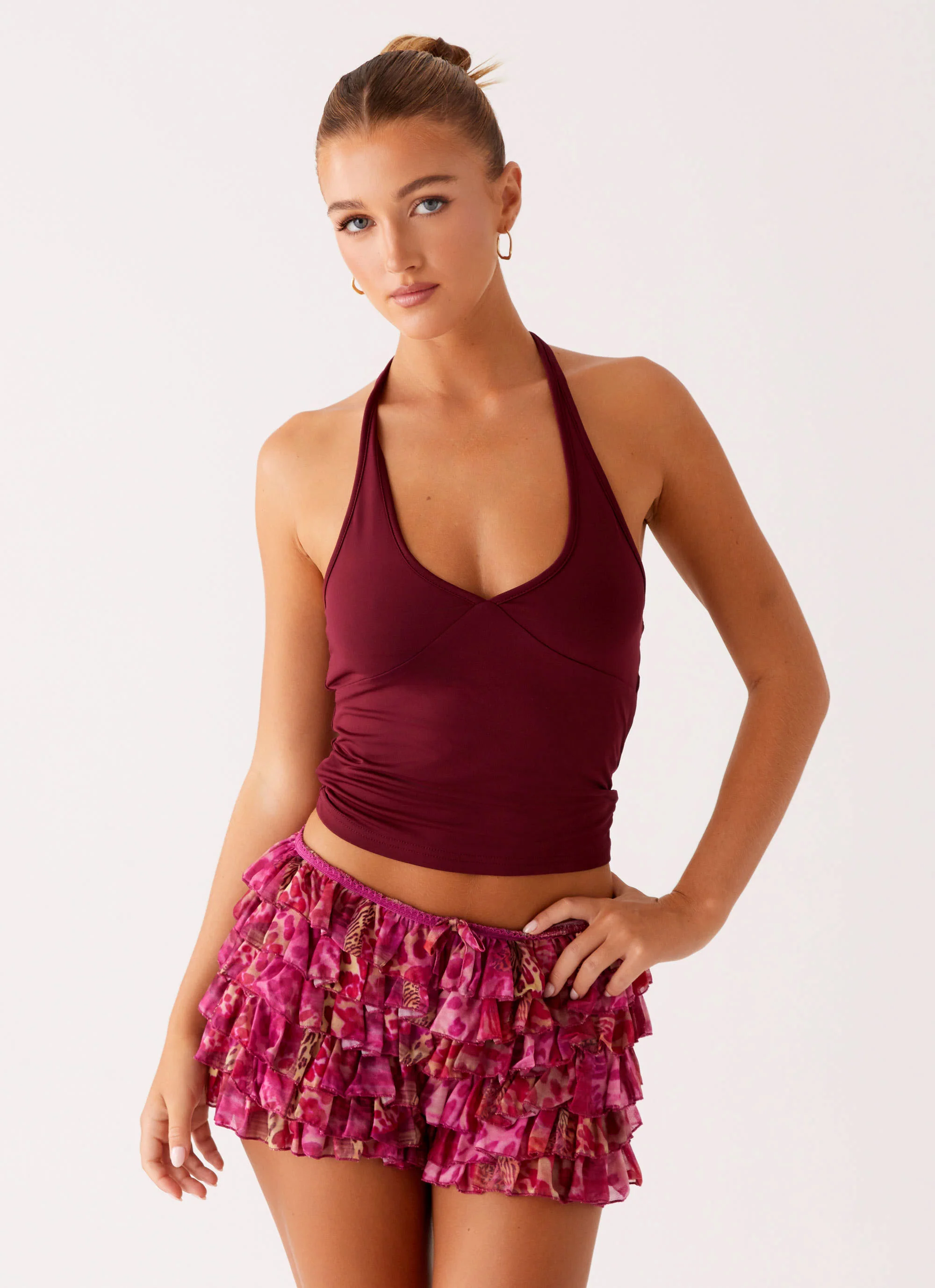 Entertain Me Bloomer Shorts - Lavender Lagoon - Image 6