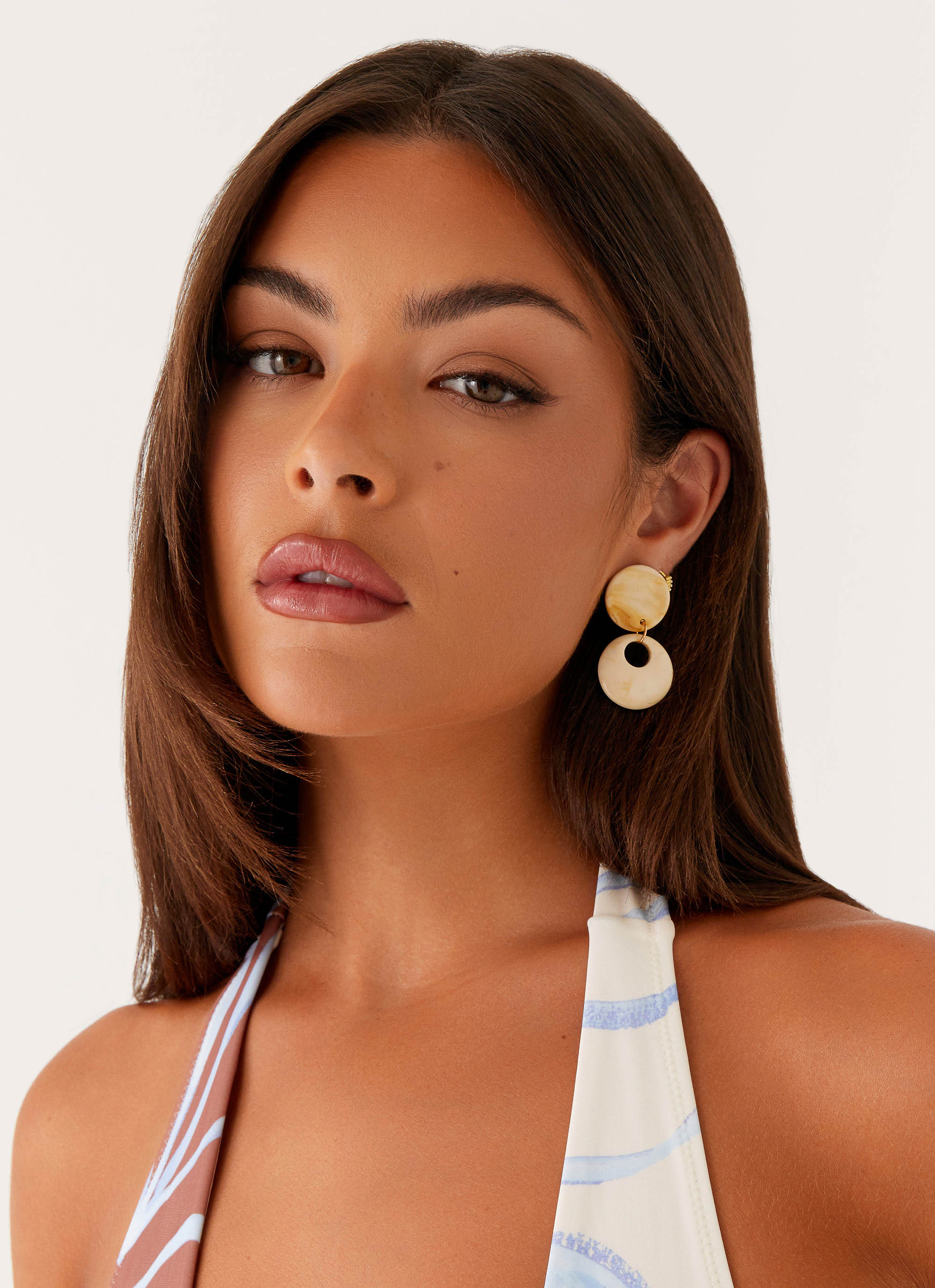 Eraz Earrings - Ivory - Image 3