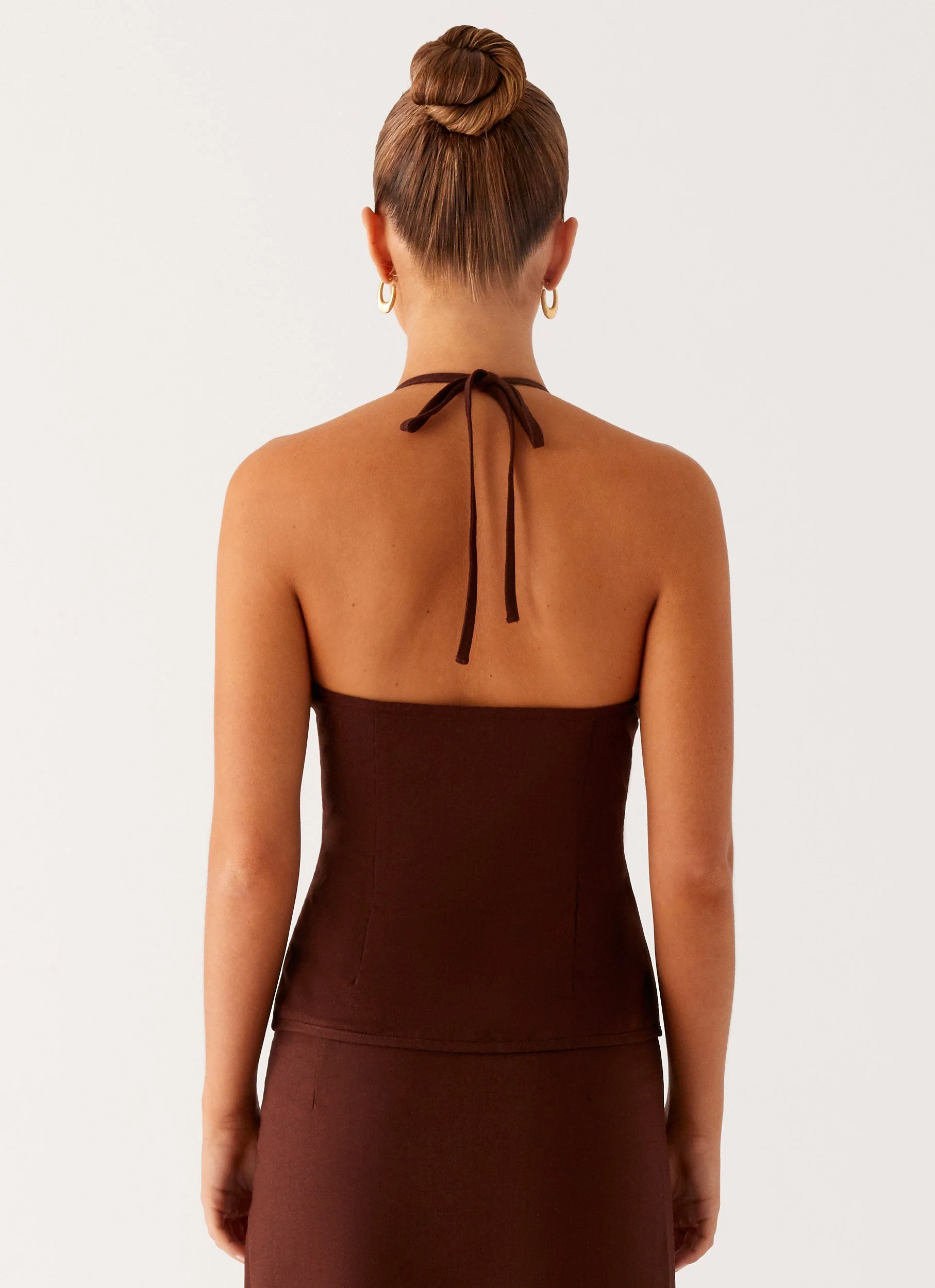 Esther Top - Chocolate - Image 4