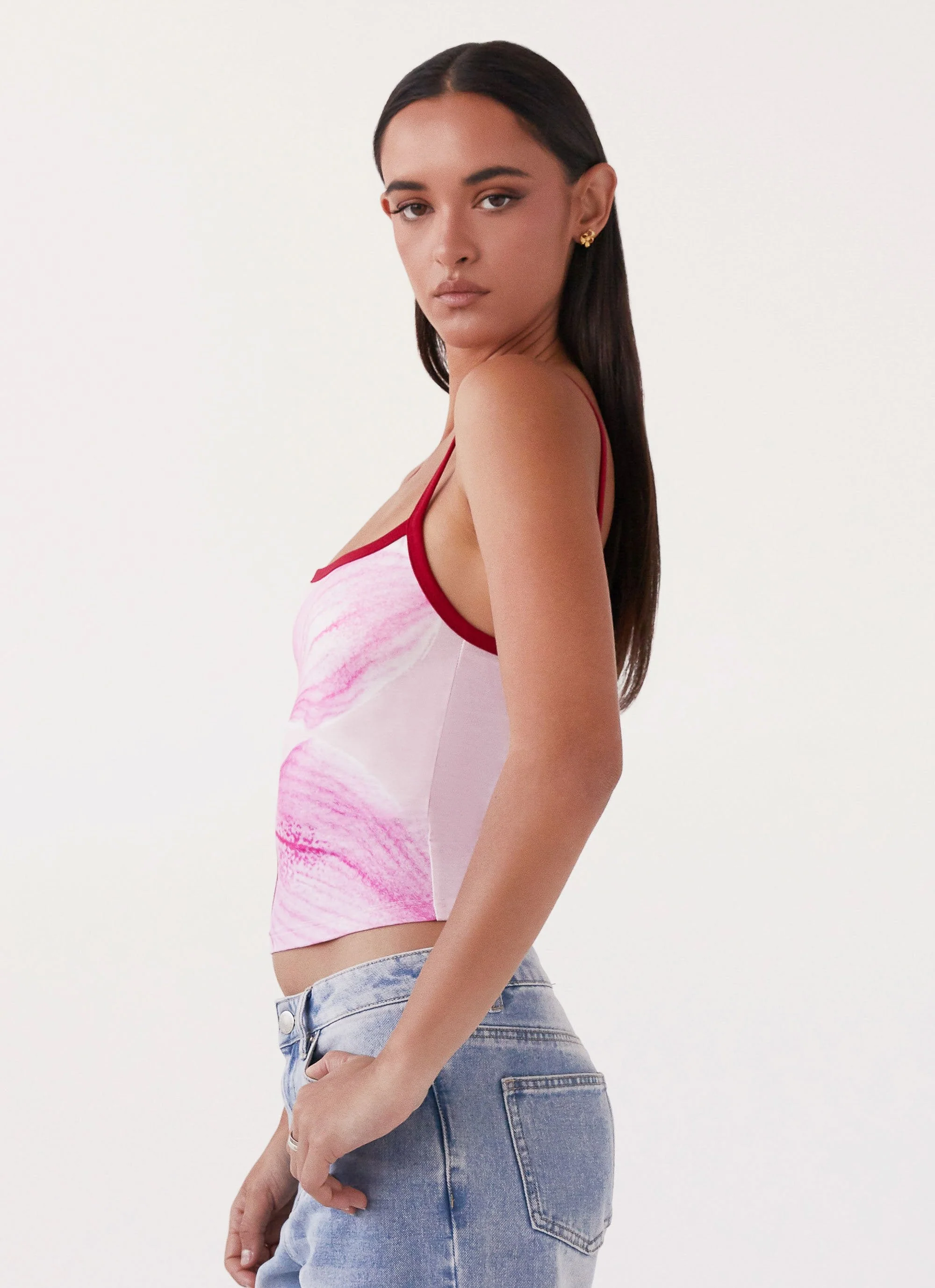 Eternal Sunshine Tank Top - Pink Peony - Image 3