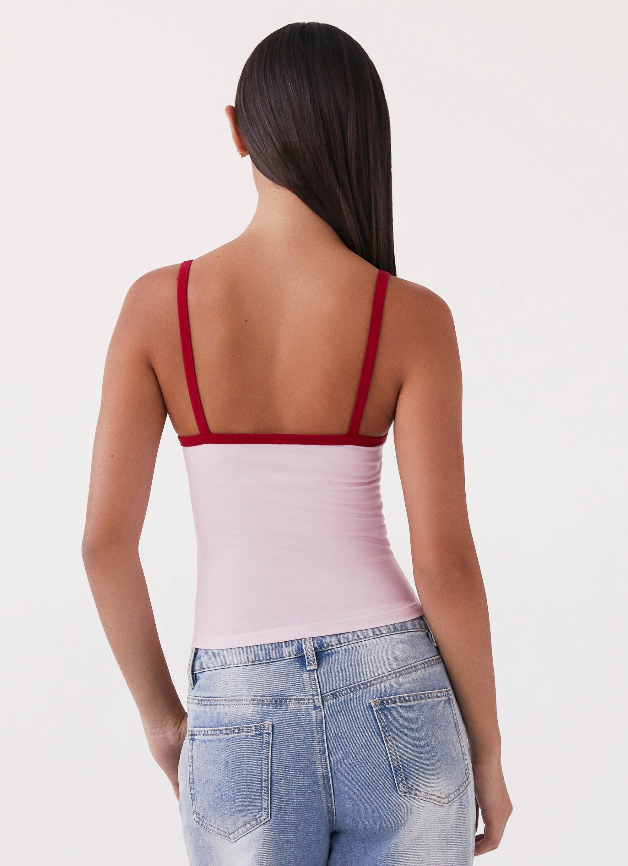 Eternal Sunshine Tank Top - Pink Peony - Image 4