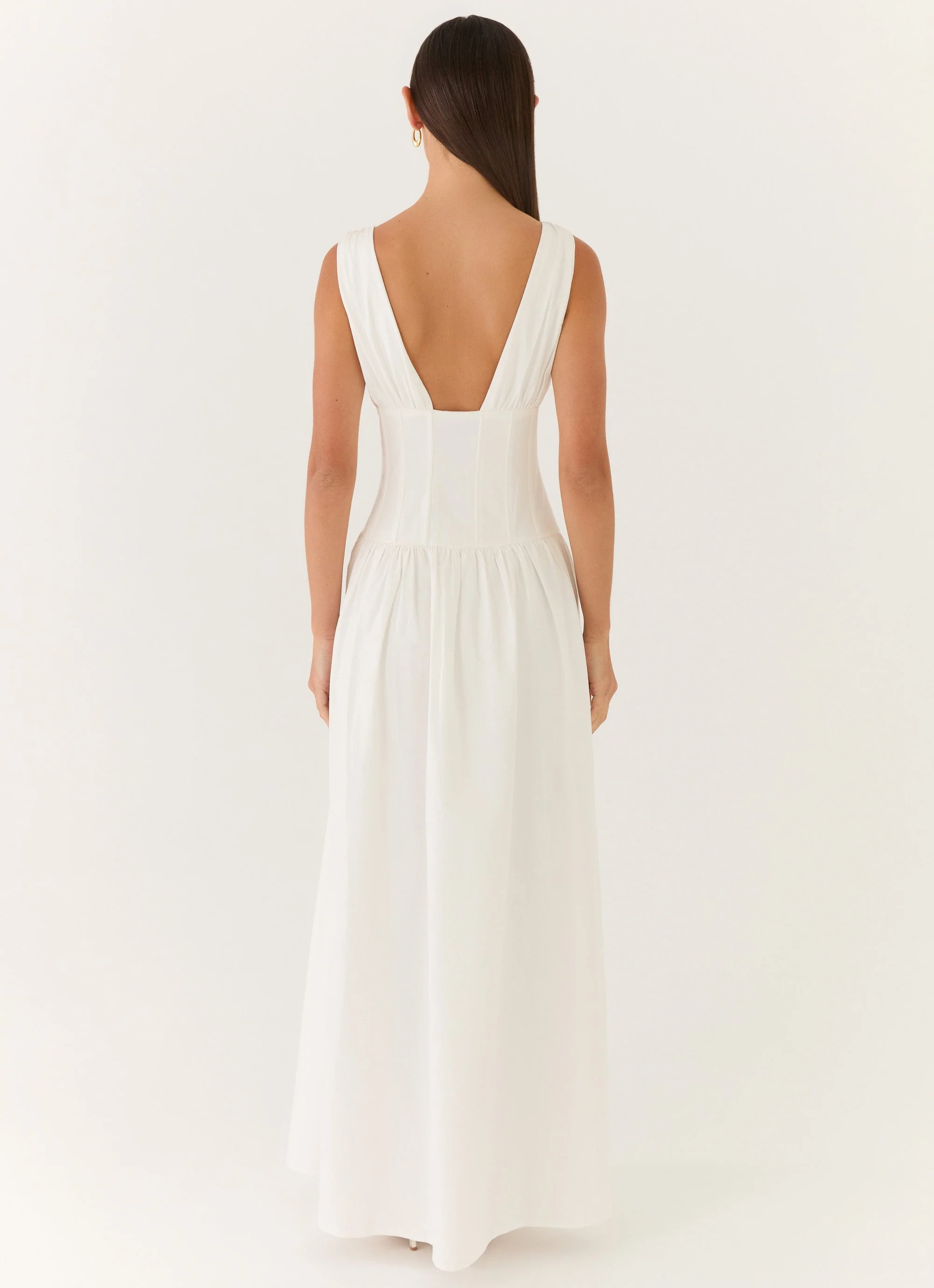 Eunbi Maxi Dress - White - Image 3