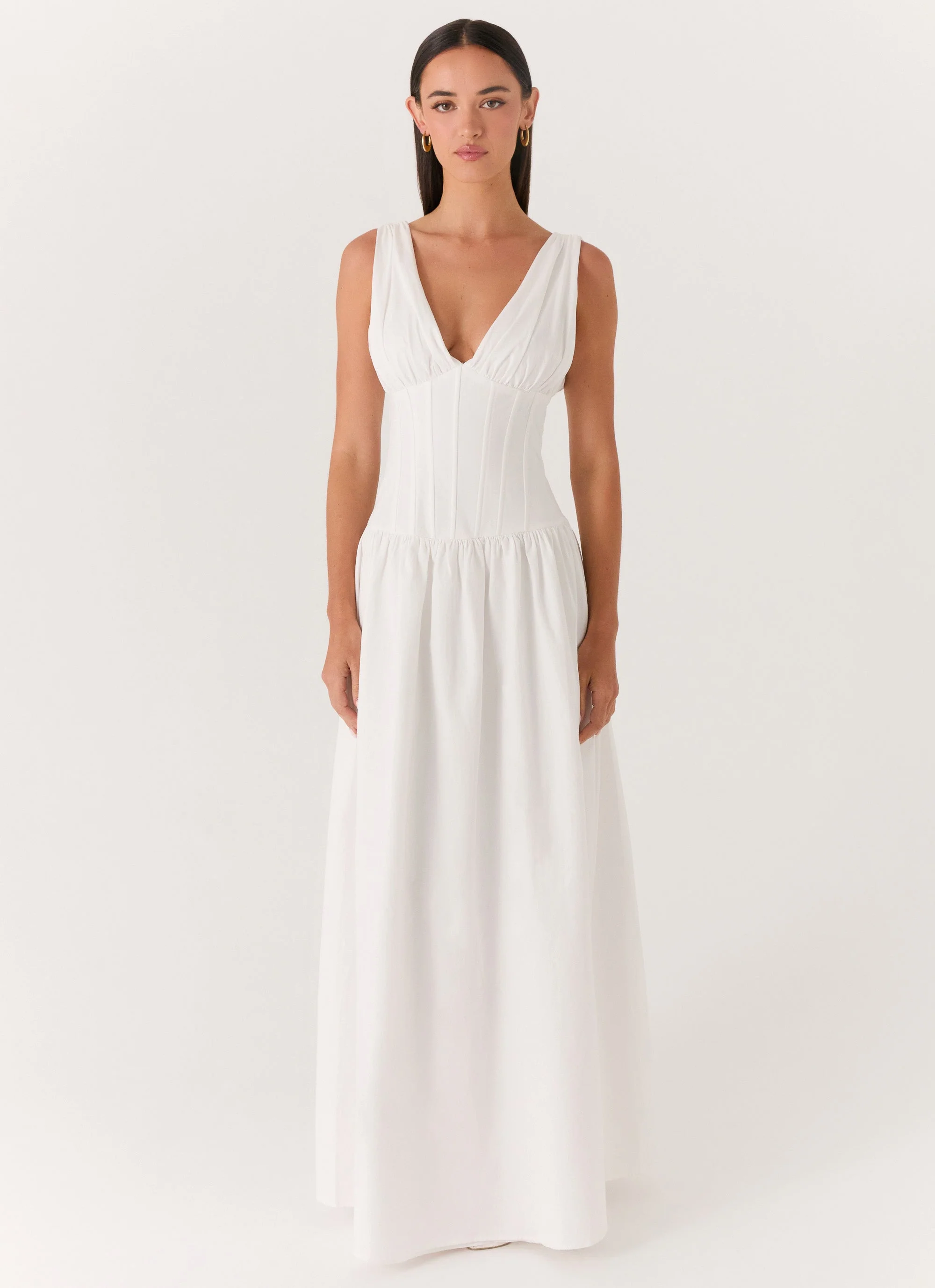 Eunbi Maxi Dress - White - Image 4