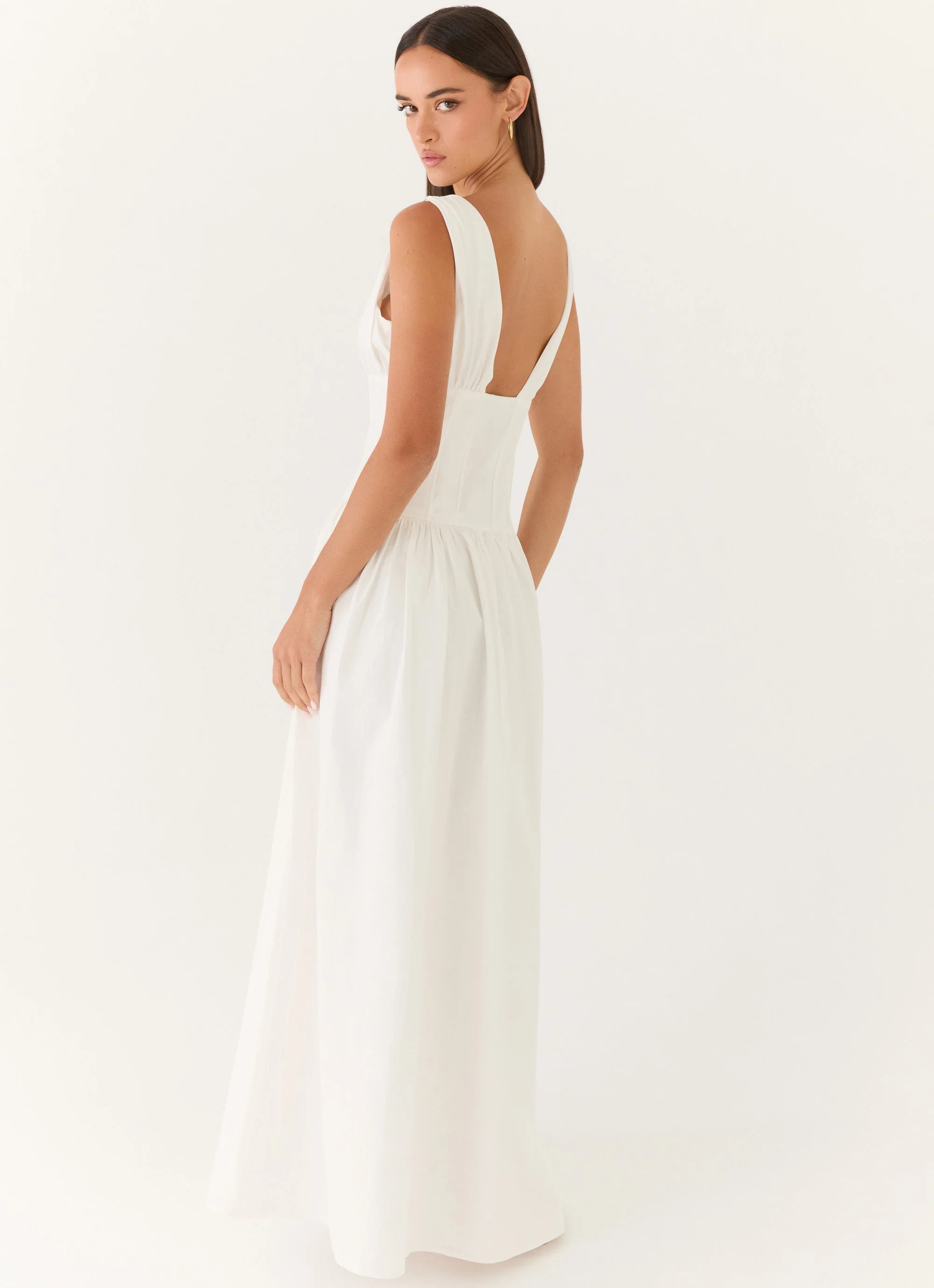 Eunbi Maxi Dress - White - Image 6