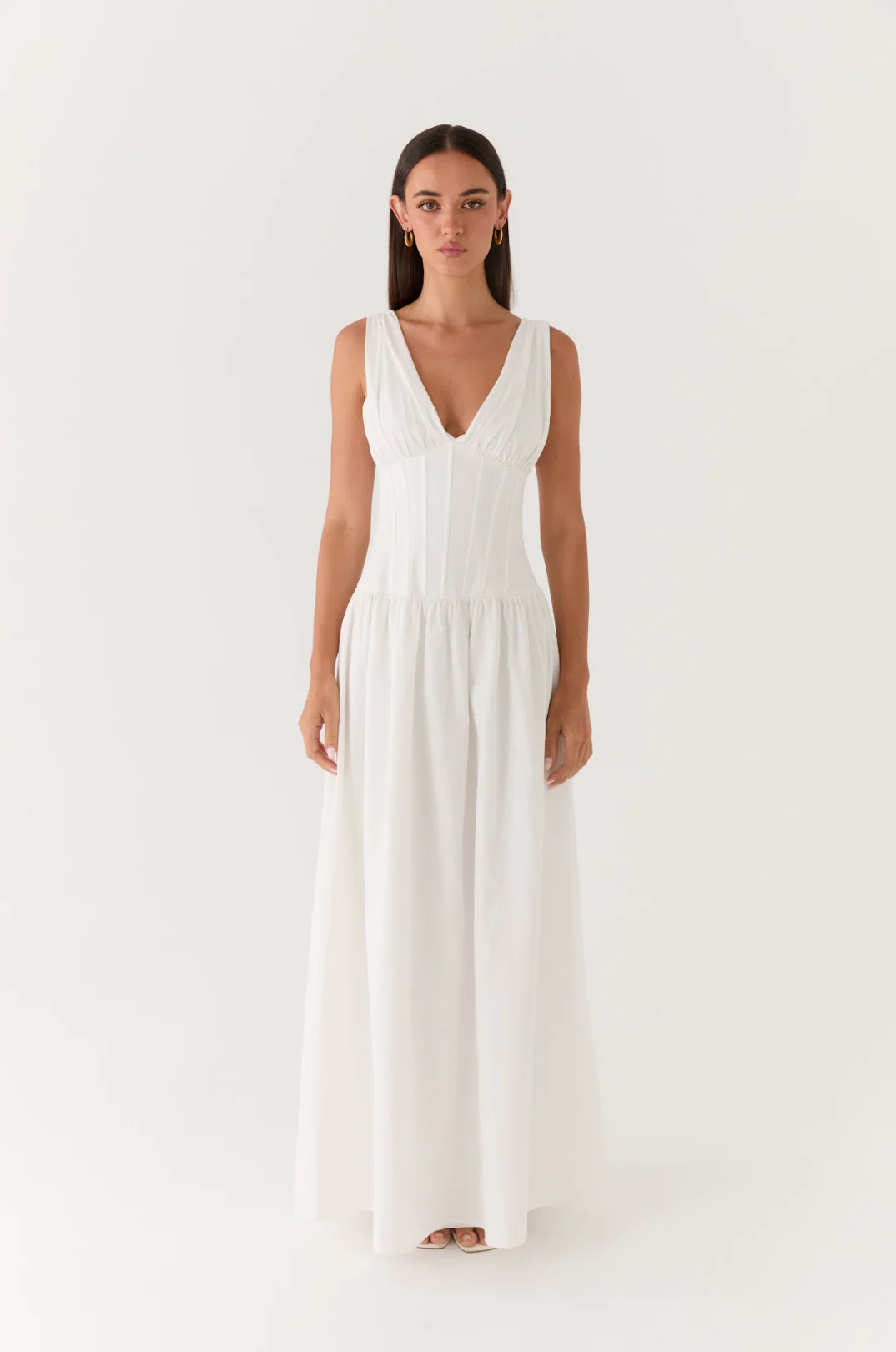 Eunbi Maxi Dress - White - Image 7