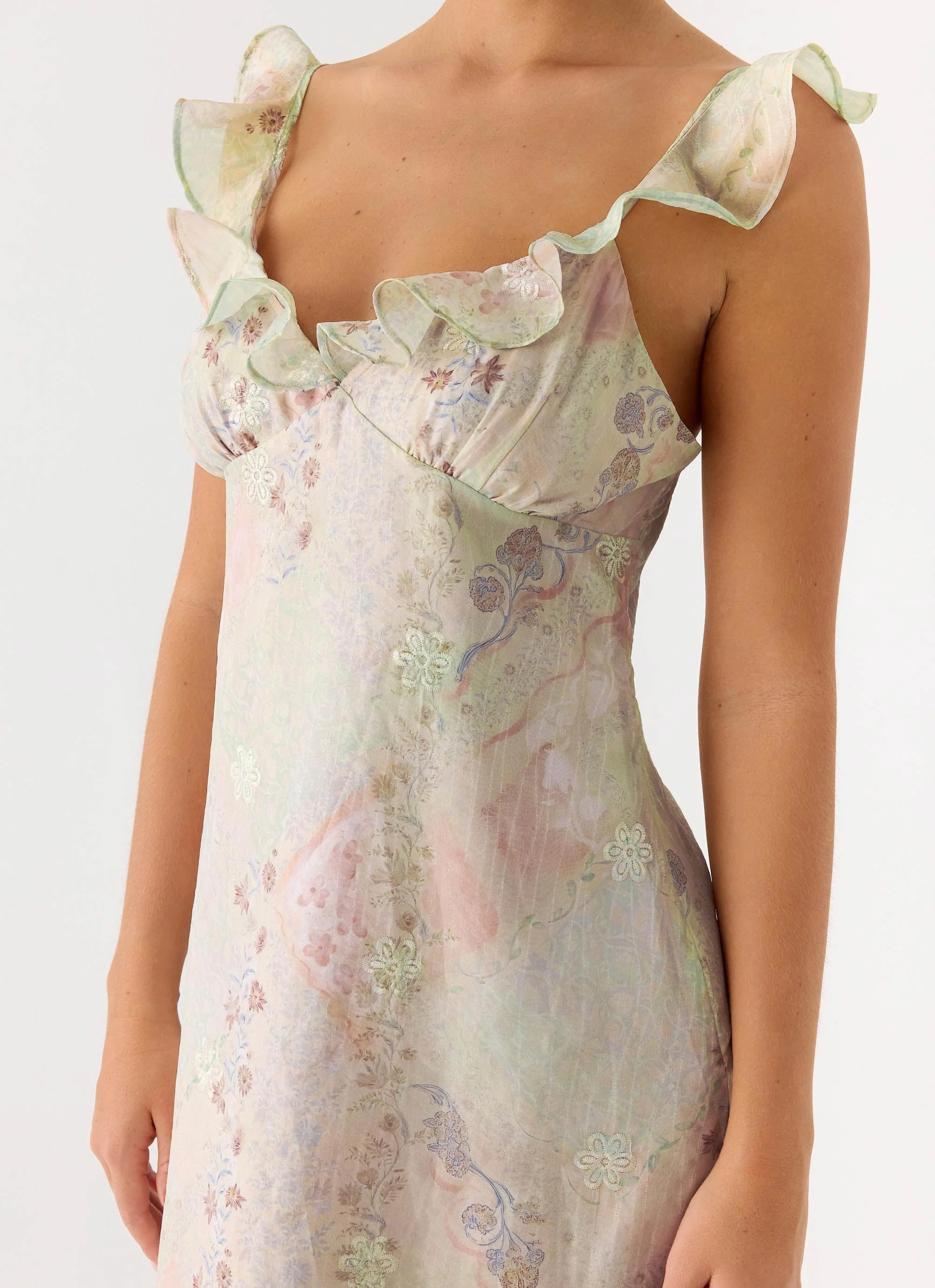 Europa Midi Dress - Mystic Paisley - Image 5