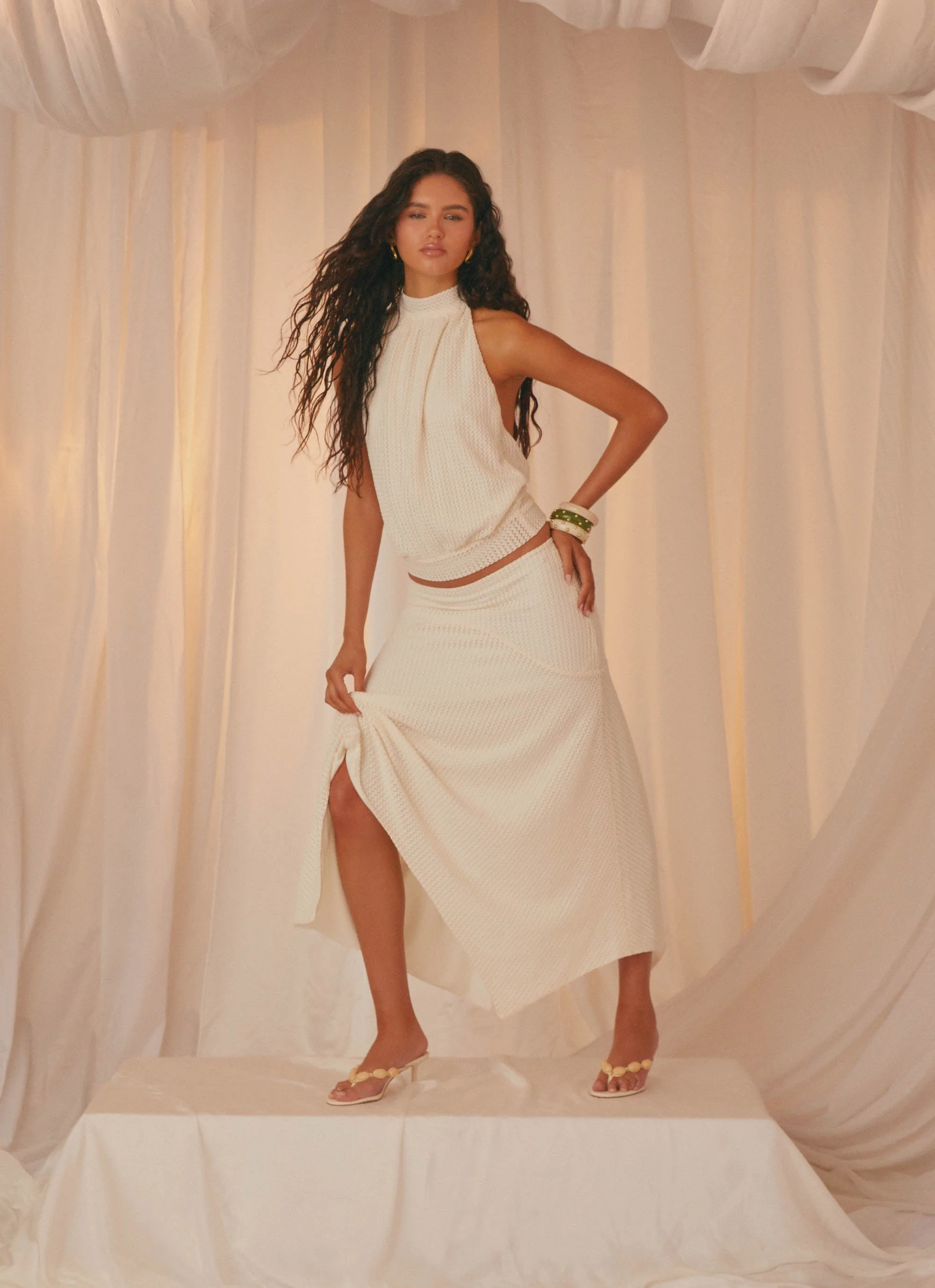 Evaden Backless Top - Ivory - Image 3