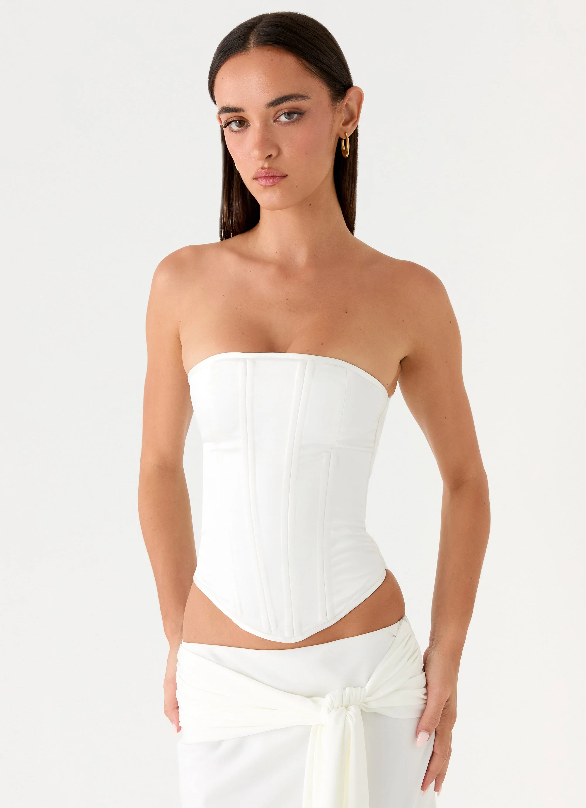 Evaleigh Corset - White - Image 6