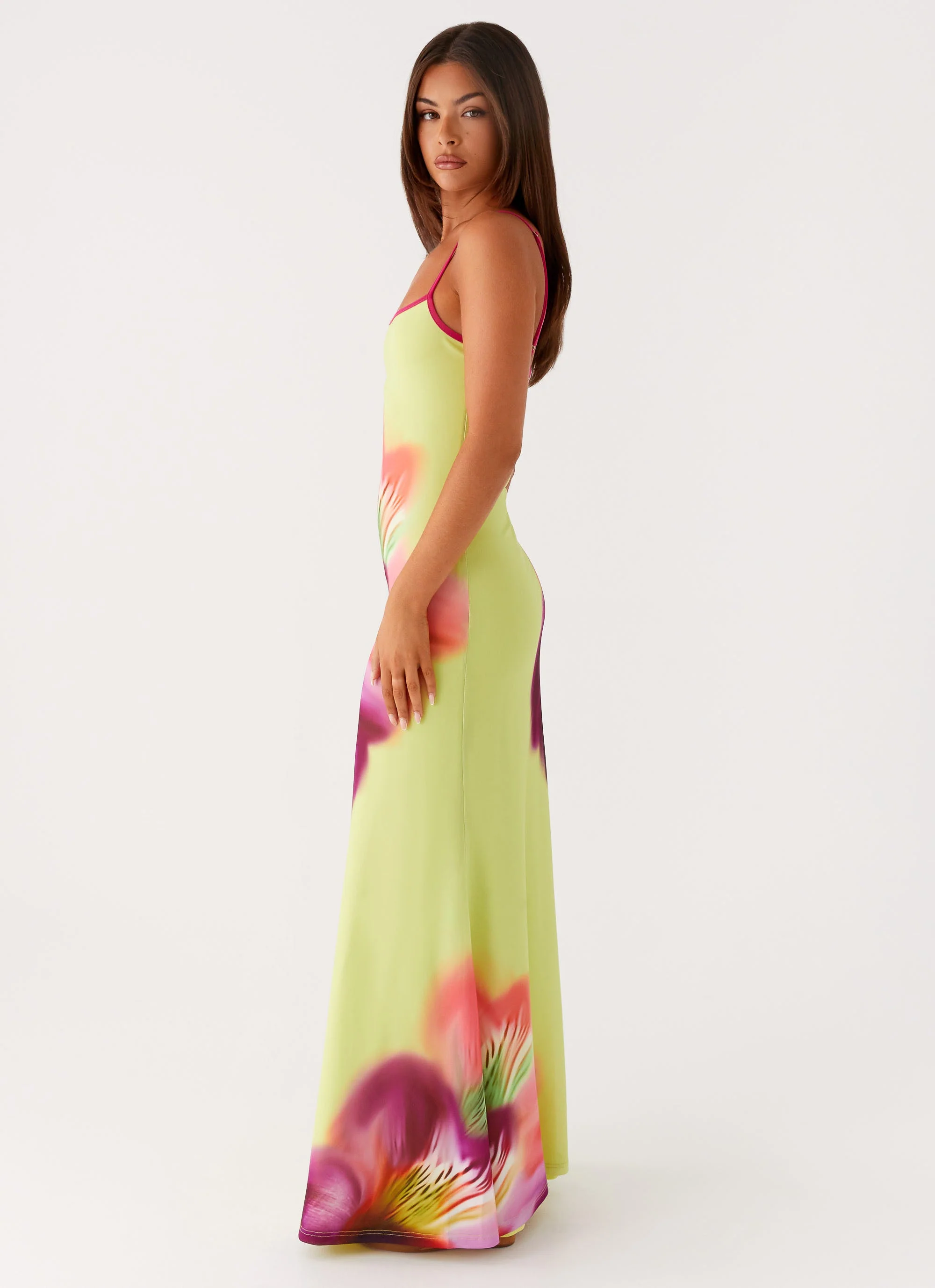 Everett Maxi Dress - Green Tropical - Image 5