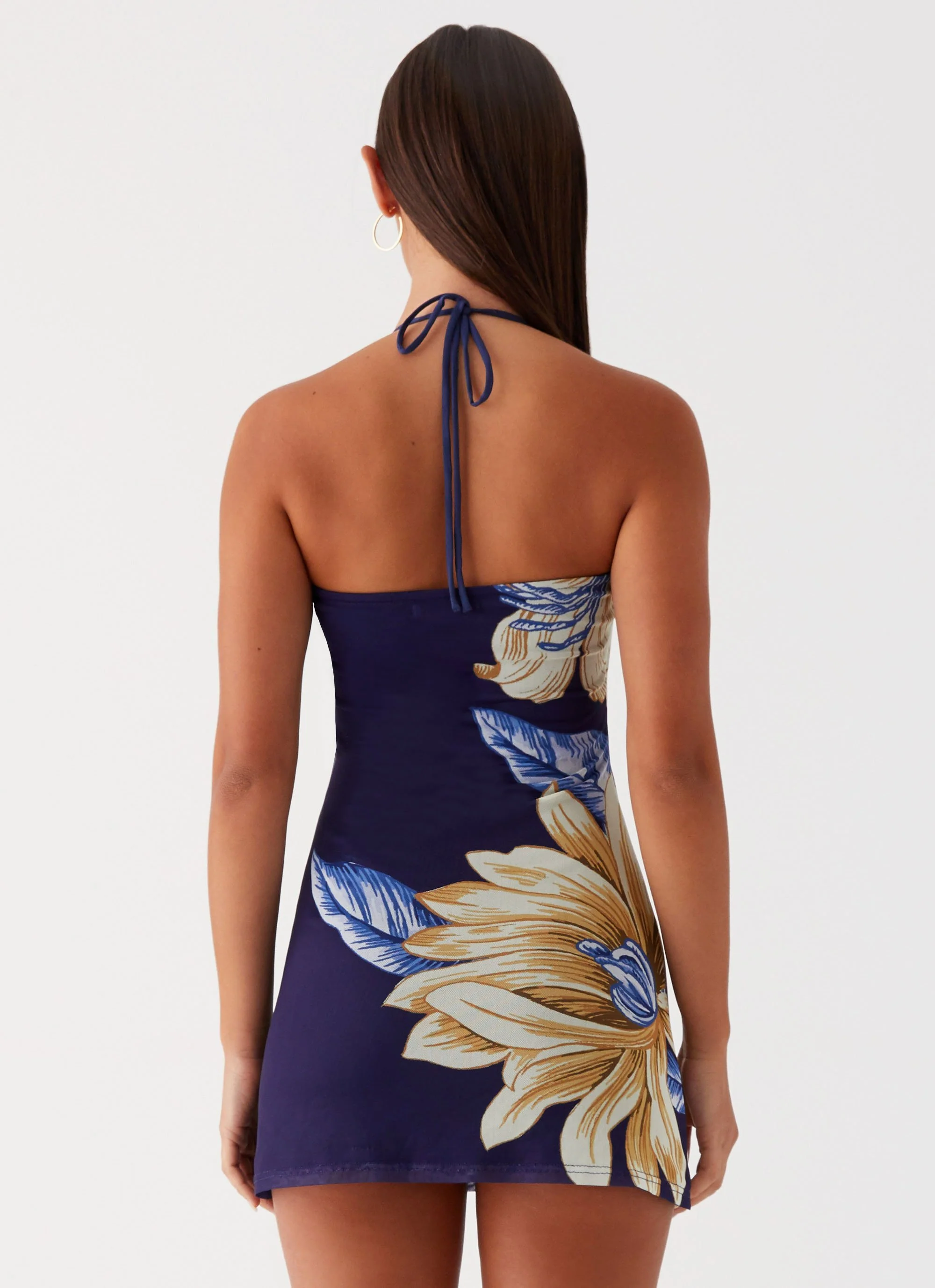 Every Time Mini Dress - Navy - Image 4