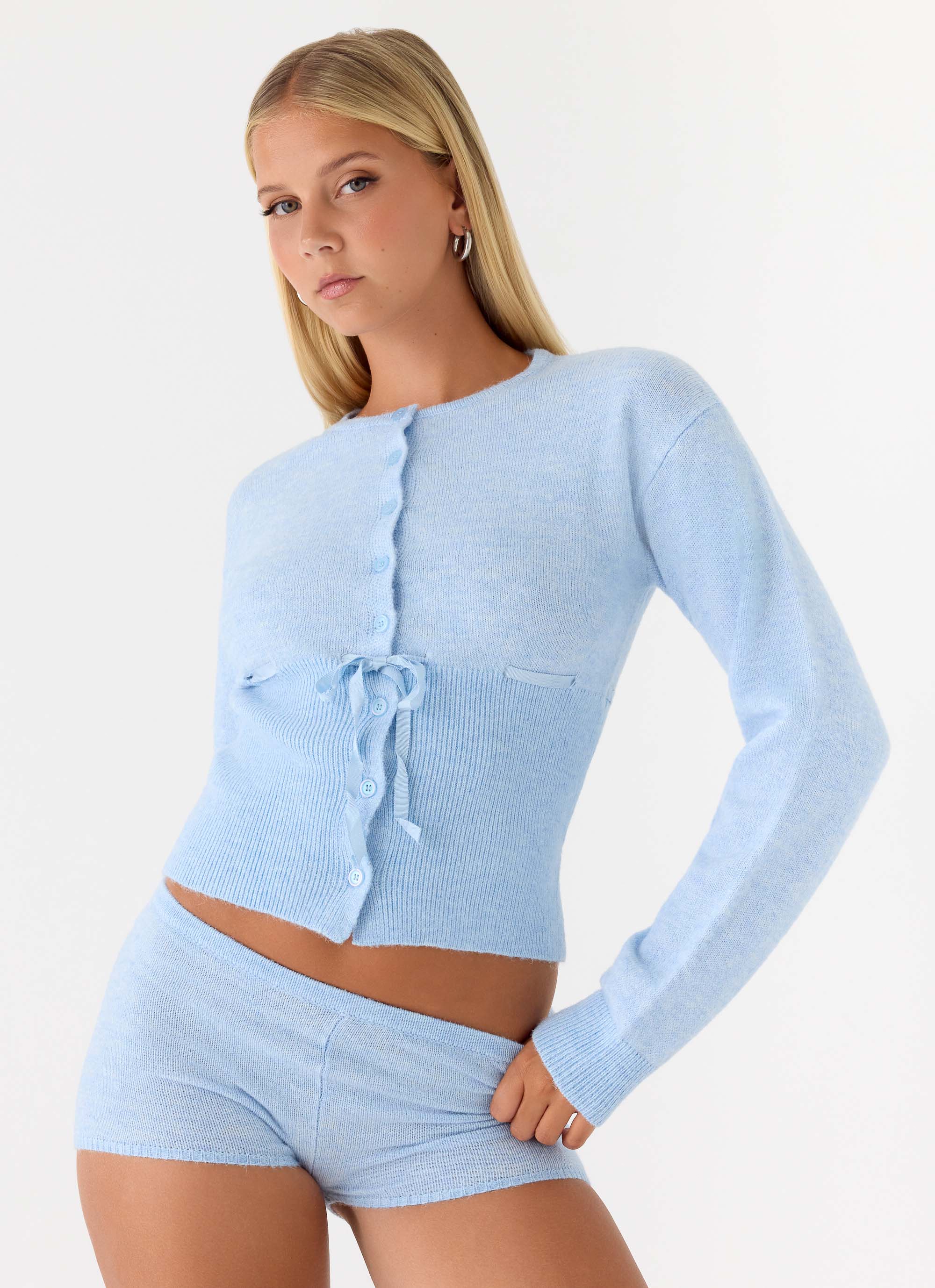 Evianna Cardigan - Blue - Image 5