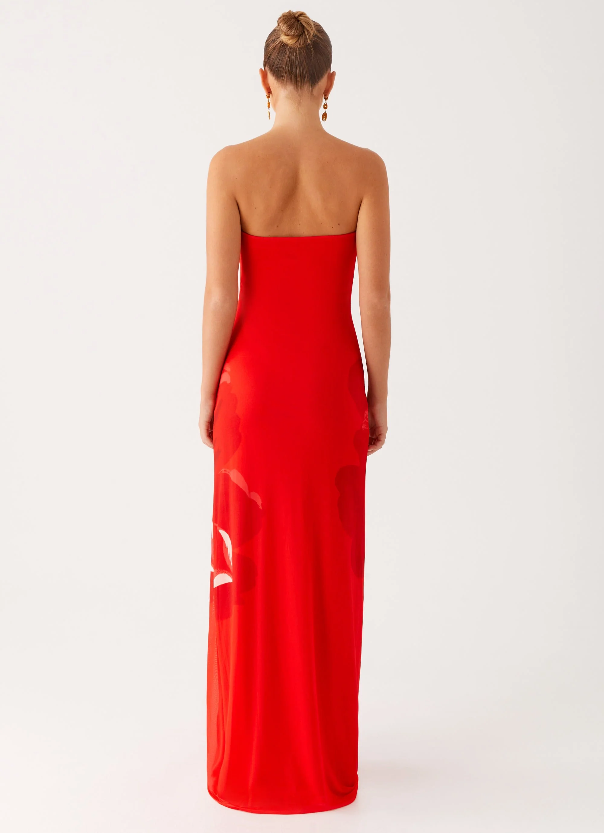 Fabian Maxi Dress - Red - Image 5