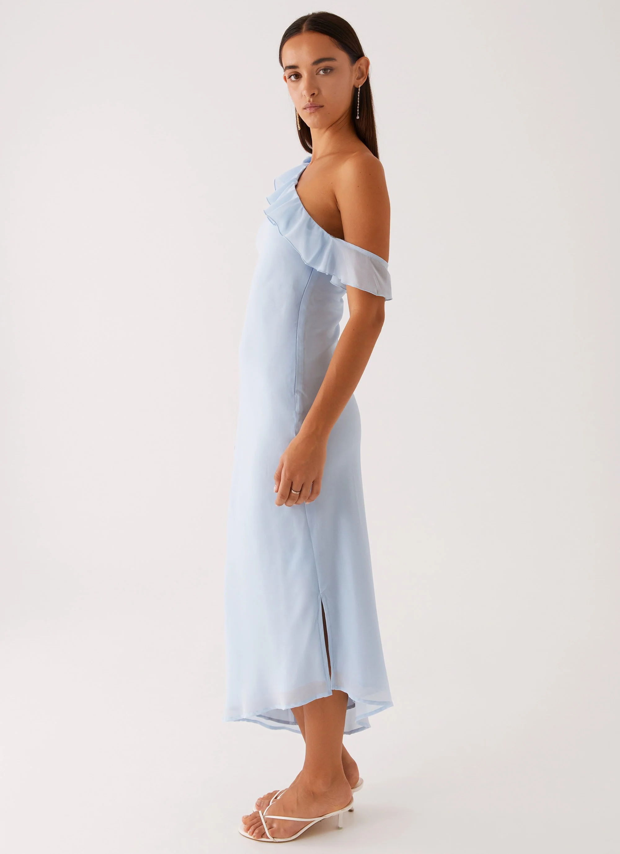 Faithful Midi Dress - Blue - Image 5
