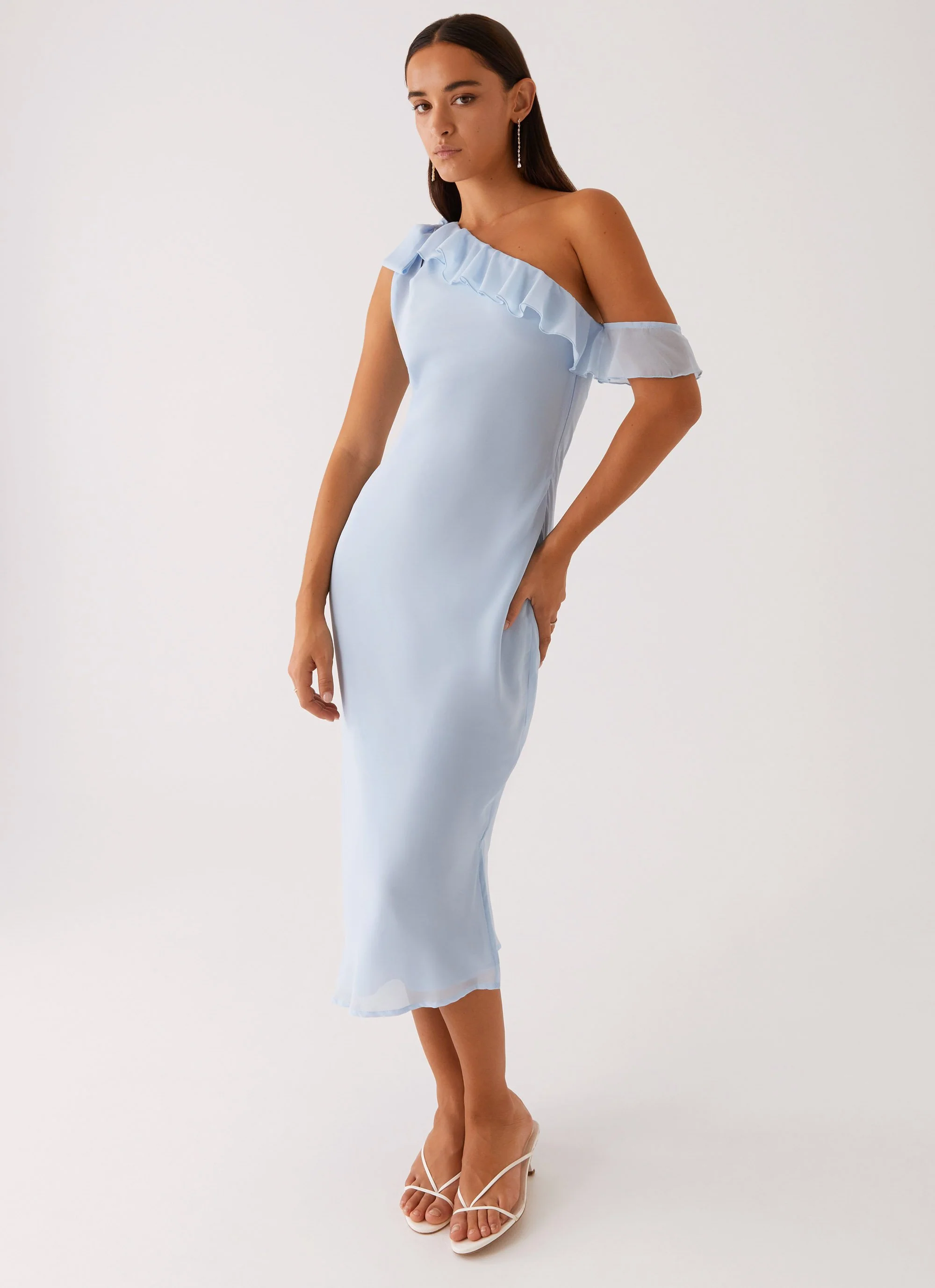 Faithful Midi Dress - Blue - Image 8