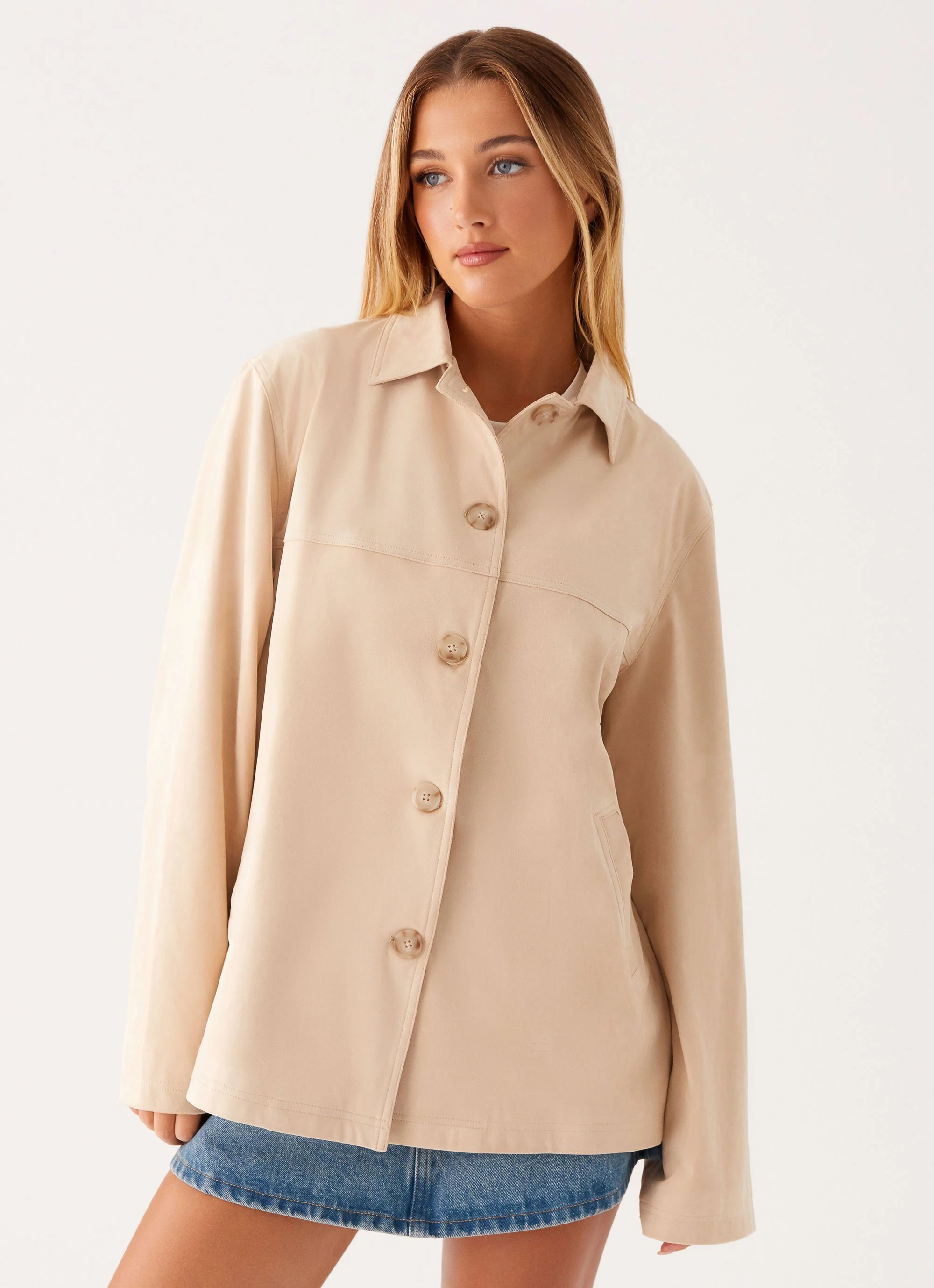 Farley Jacket - Tan - Image 5