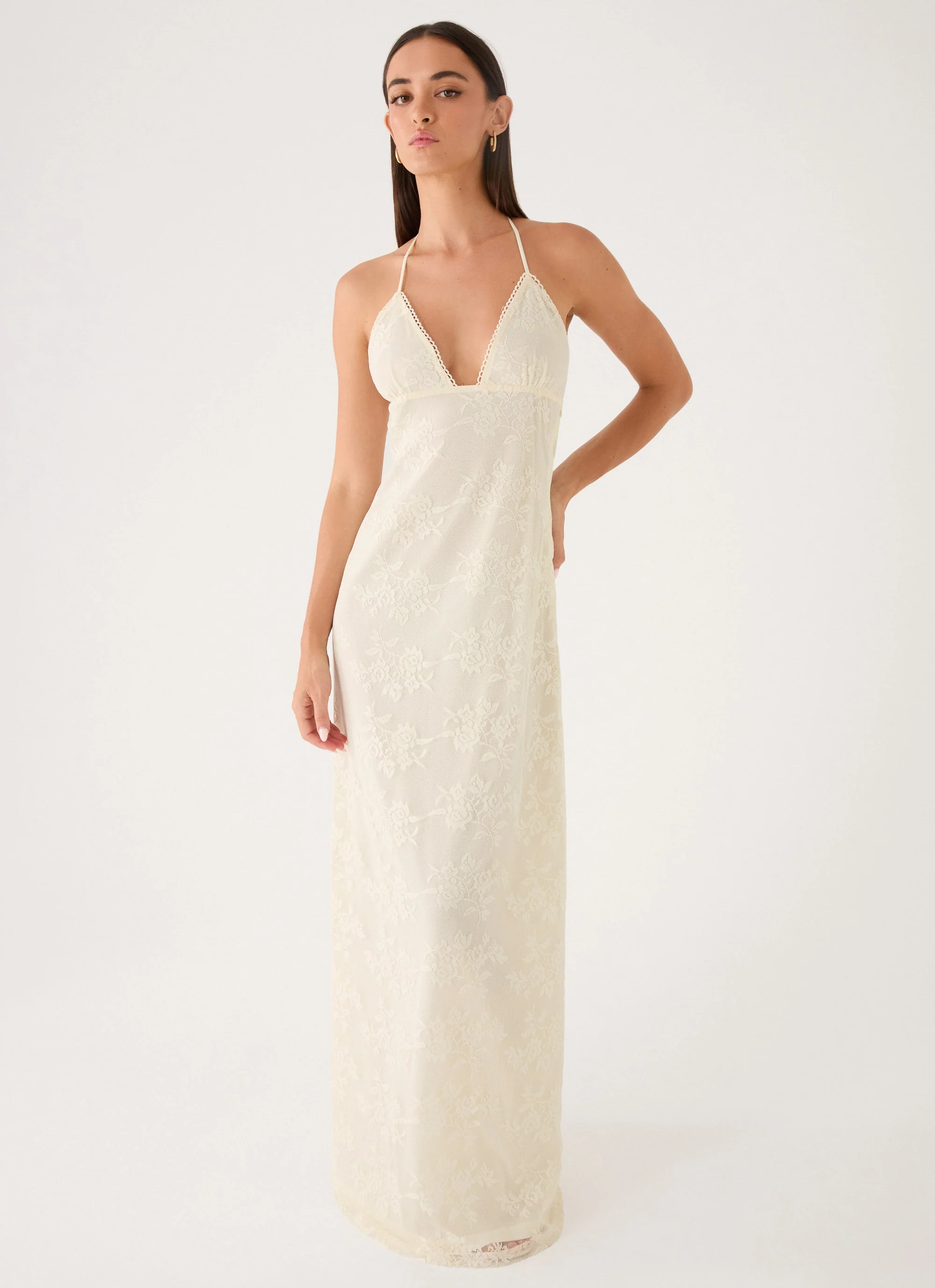 Fenric Maxi Dress - Ivory - Image 4