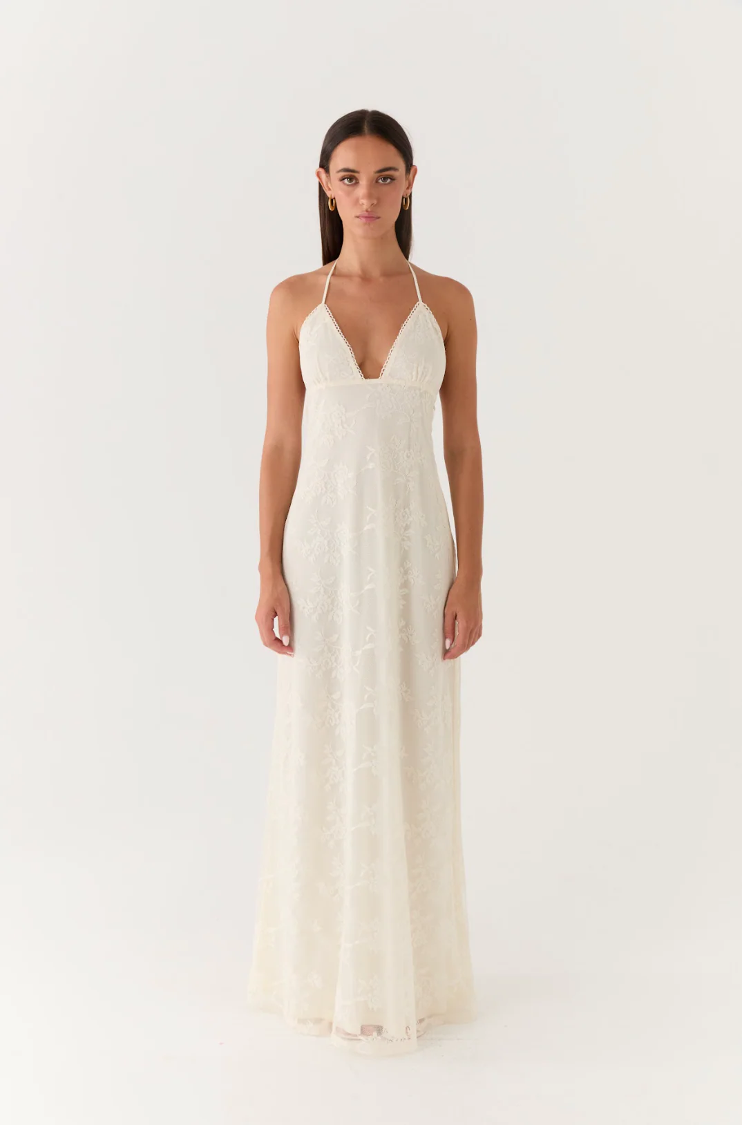 Fenric Maxi Dress - Ivory - Image 7