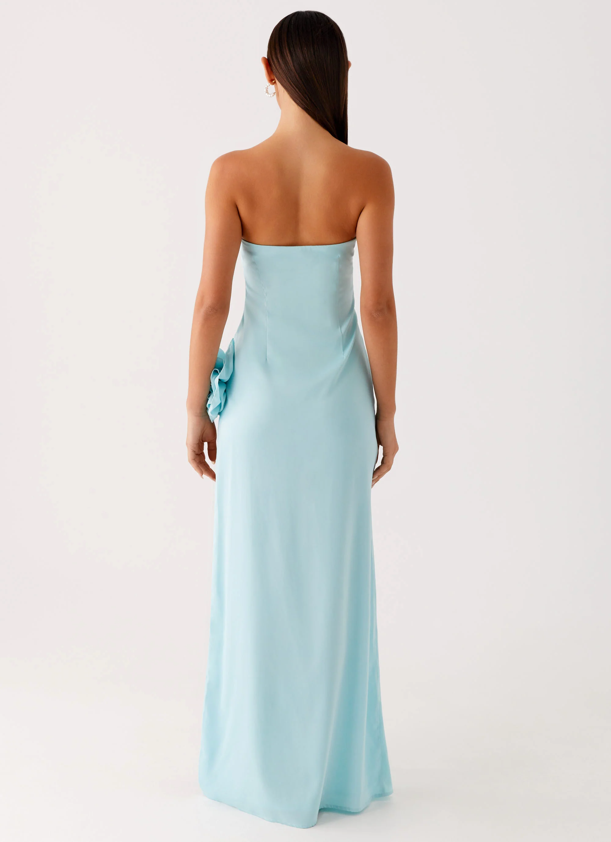 Fenway Strapless Maxi Dress - Mint - Image 4