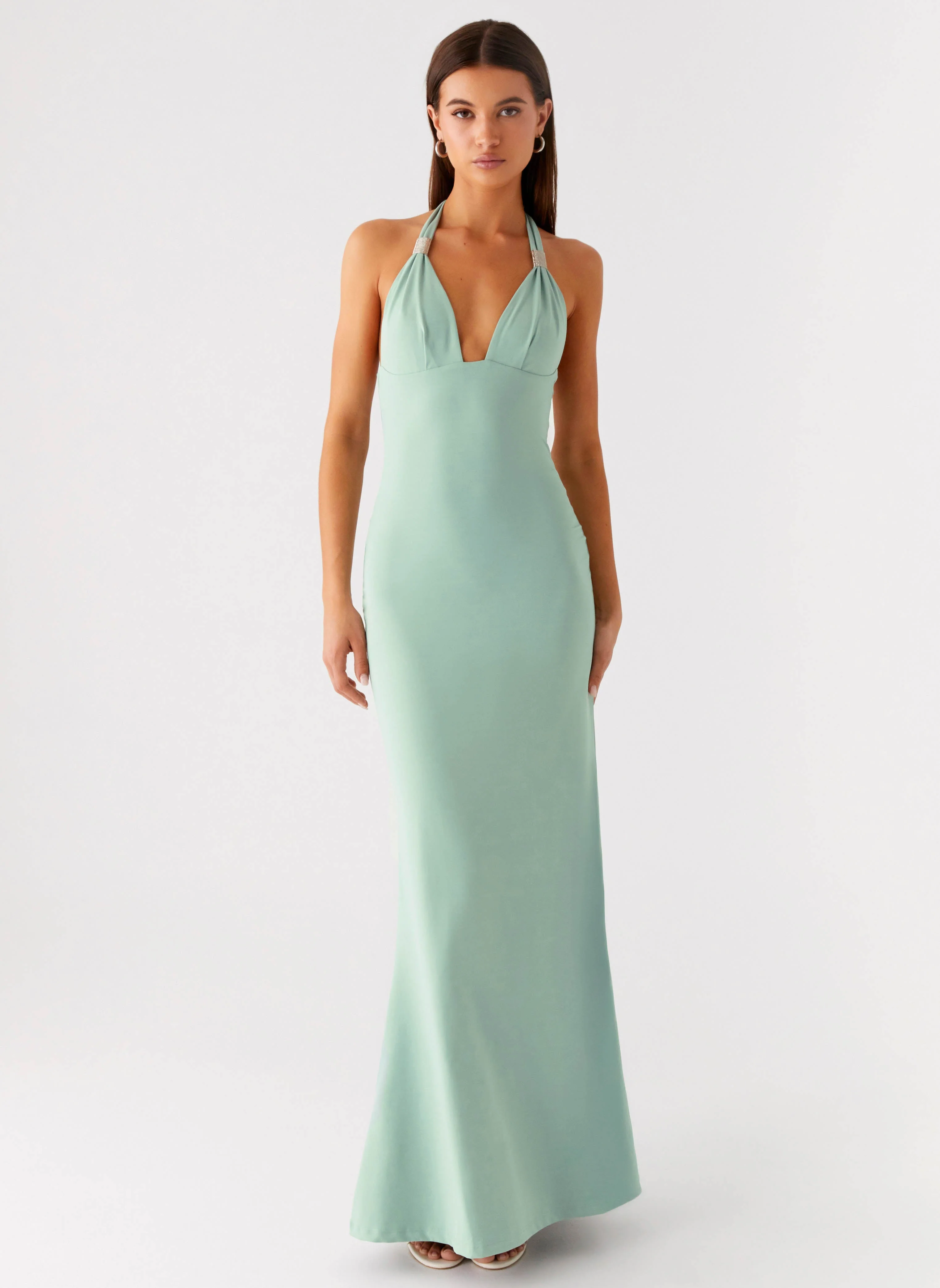 Fern Valley Maxi Dress - Sage - Image 5