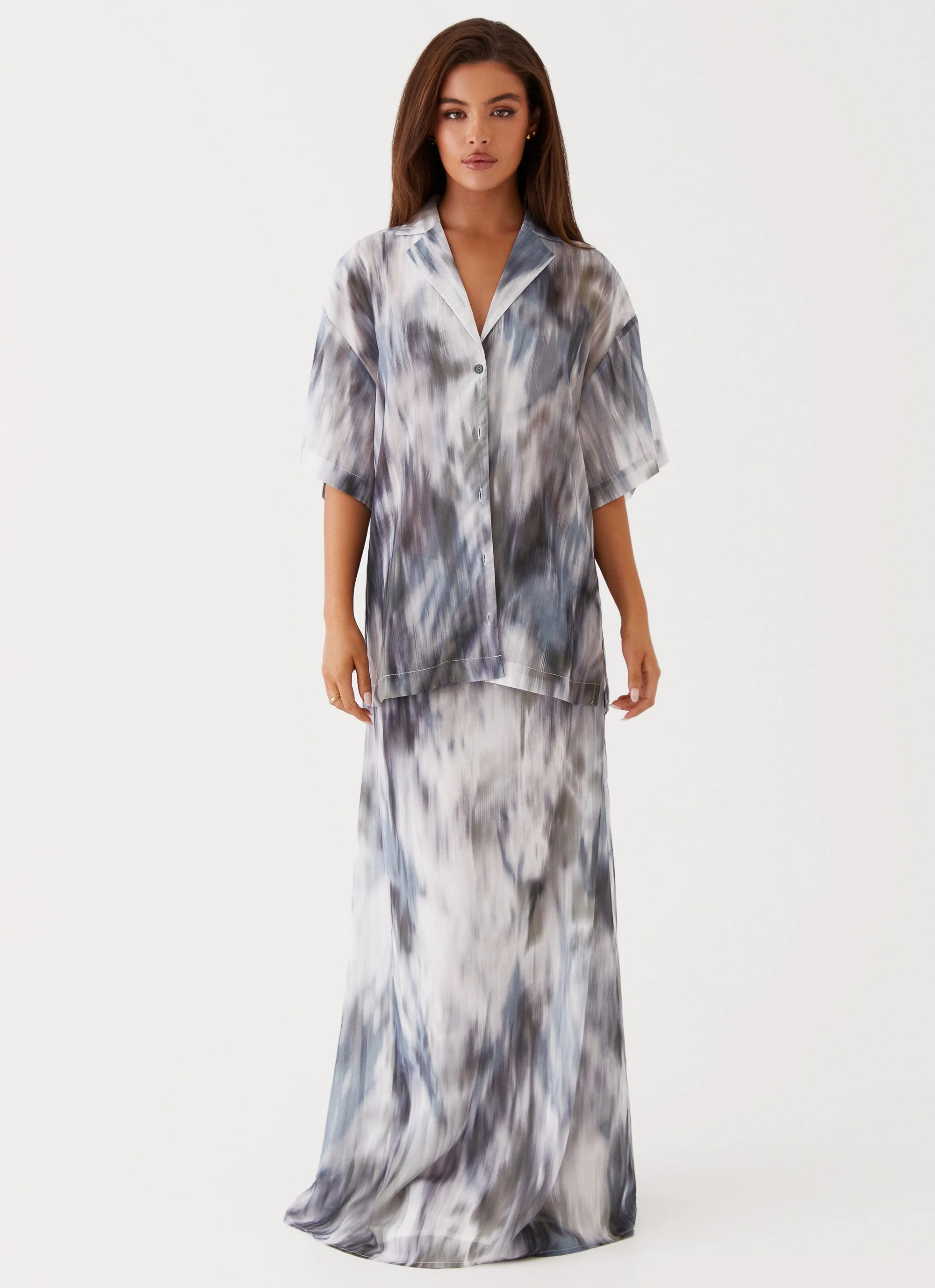 Fight The Feeling Oversized Shirt - Gloom - Image 2
