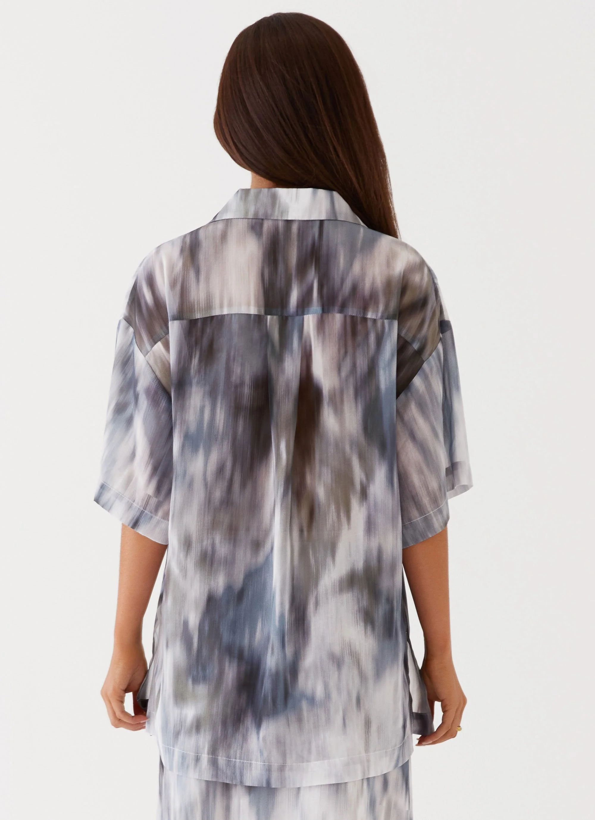 Fight The Feeling Oversized Shirt - Gloom - Image 4