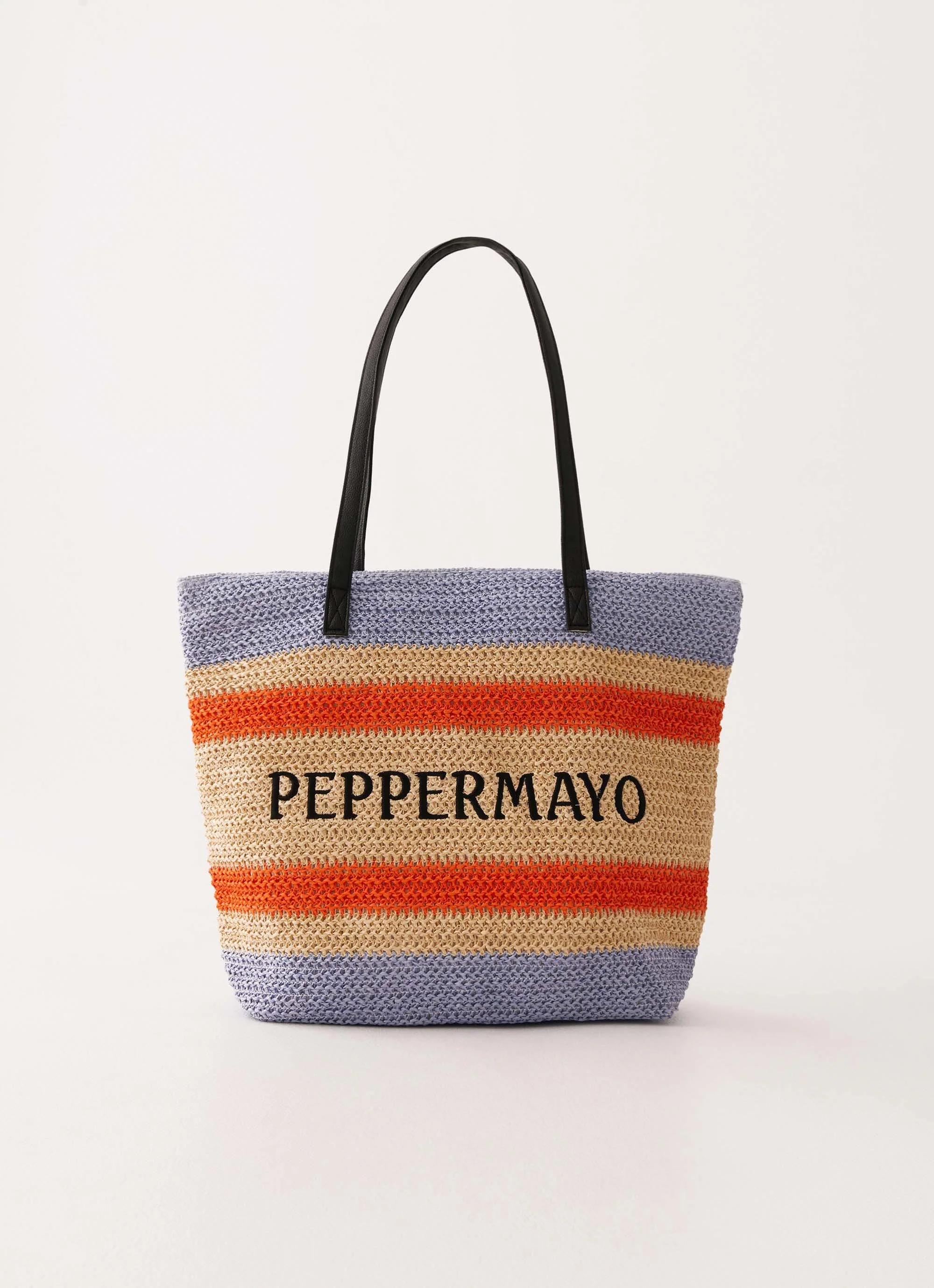 Fiji Woven Beach Bag - Multi - Image 2