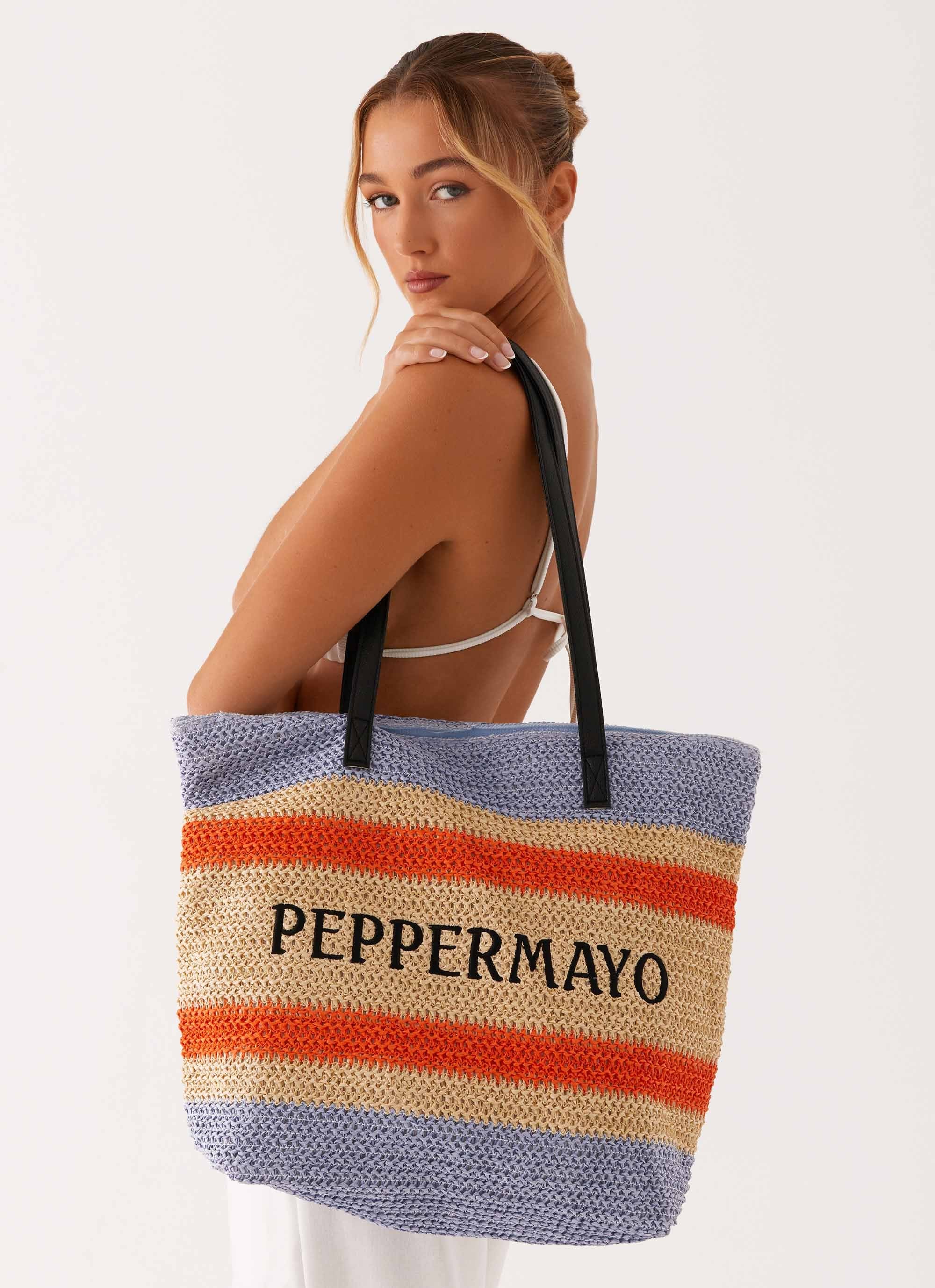 Fiji Woven Beach Bag - Multi - Image 3
