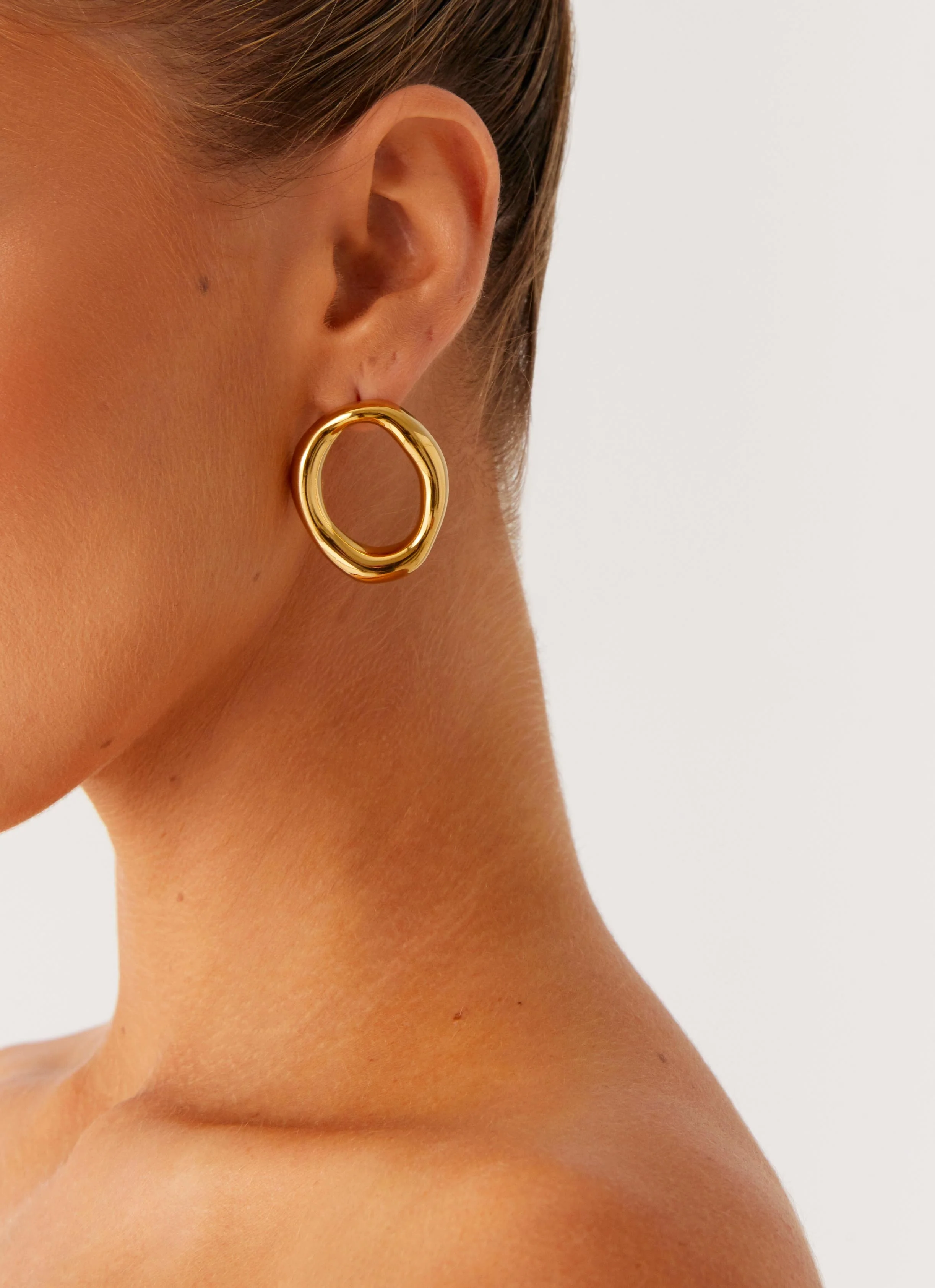 Filis Earrings - Gold - Image 3