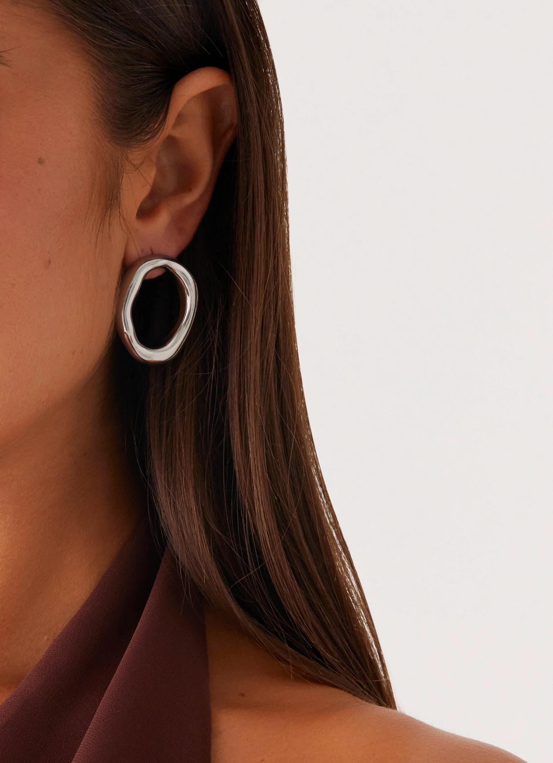 Filis Earrings - Silver - Image 4