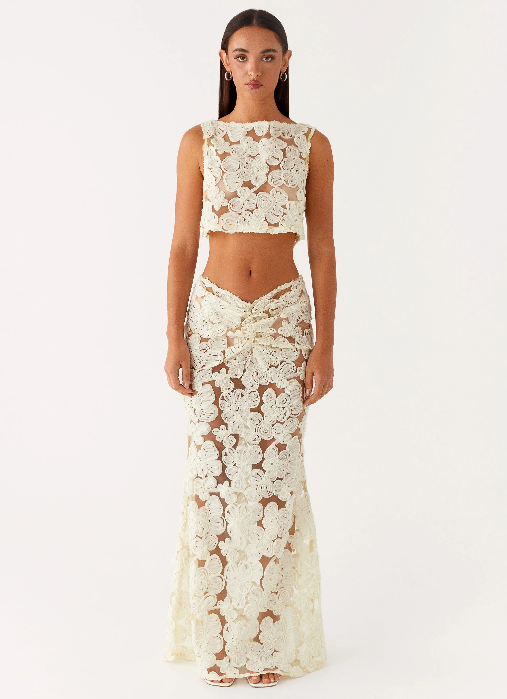 Fiorella Floret Top - Yellow - Image 4