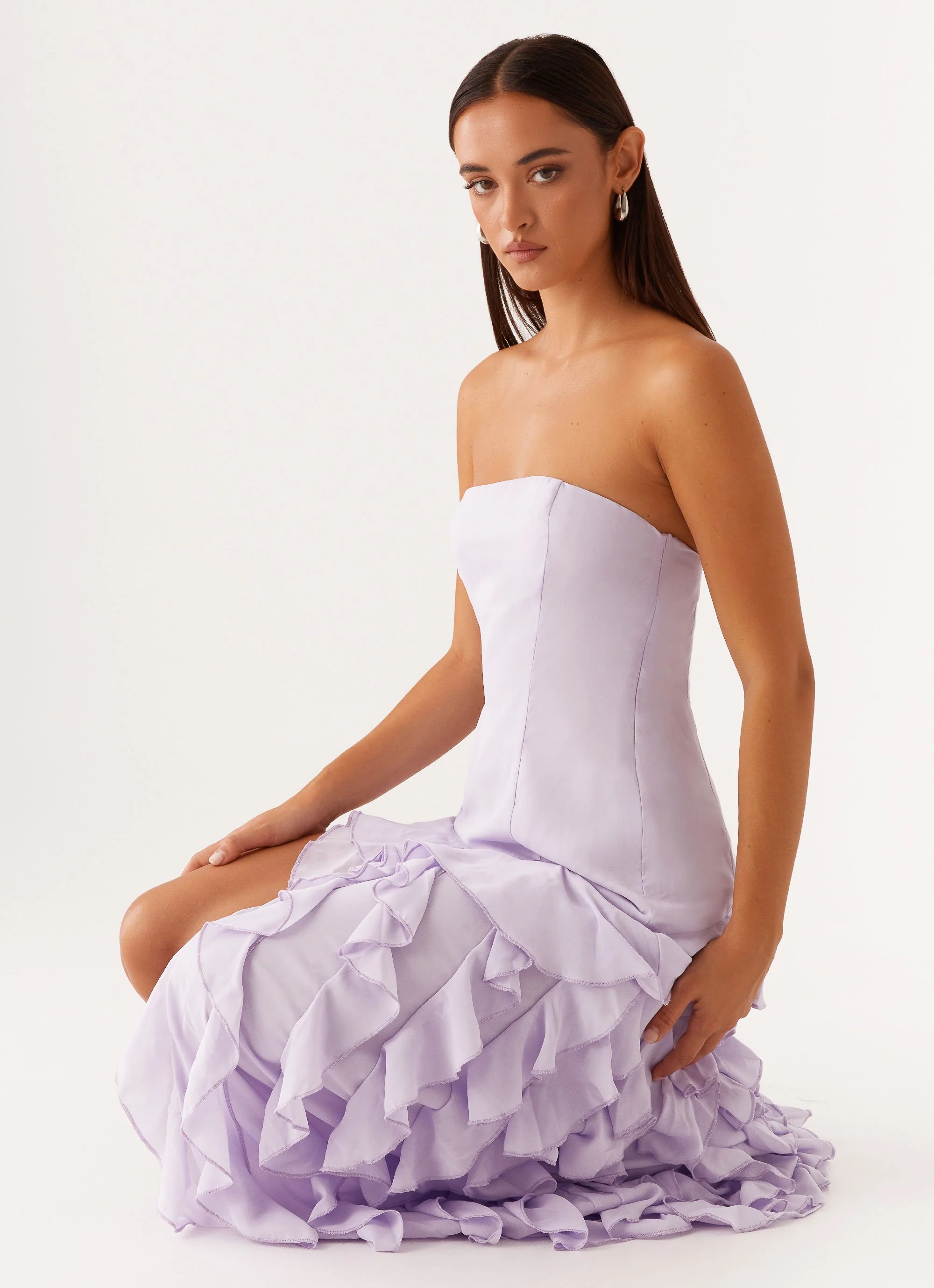 Firefly Maxi Dress - Lilac - Image 5