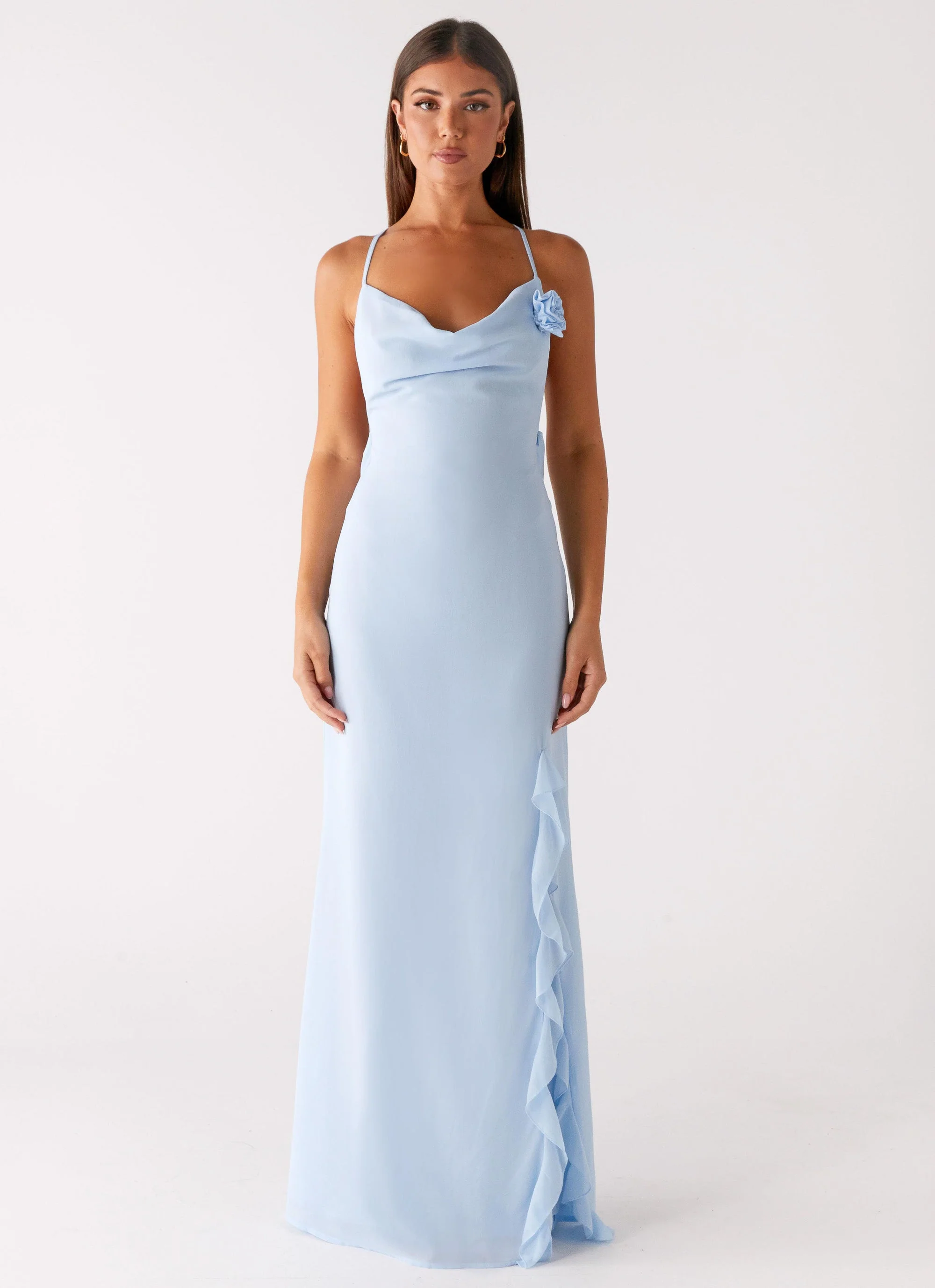 First Class Maxi Dress - Blue - Image 4