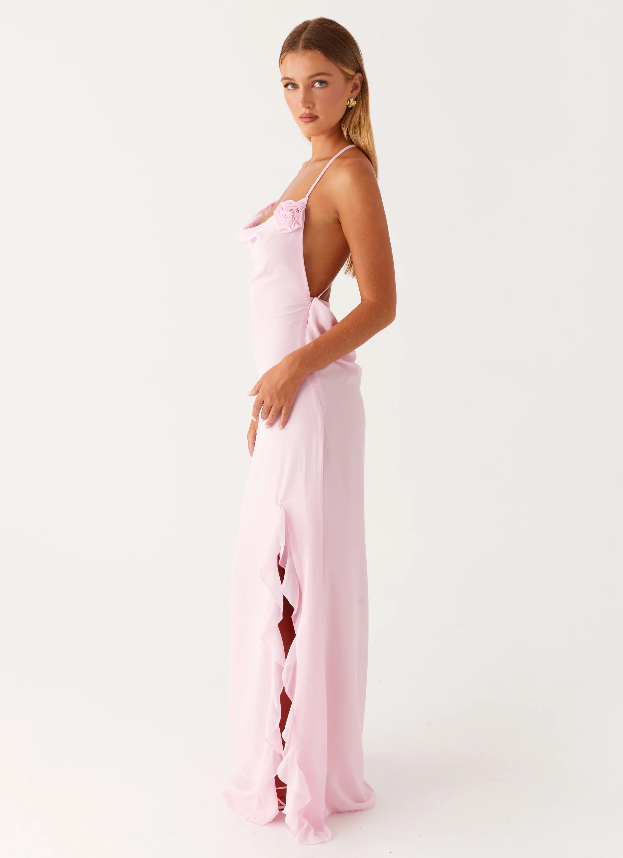 First Class Maxi Dress - Pink - Image 2