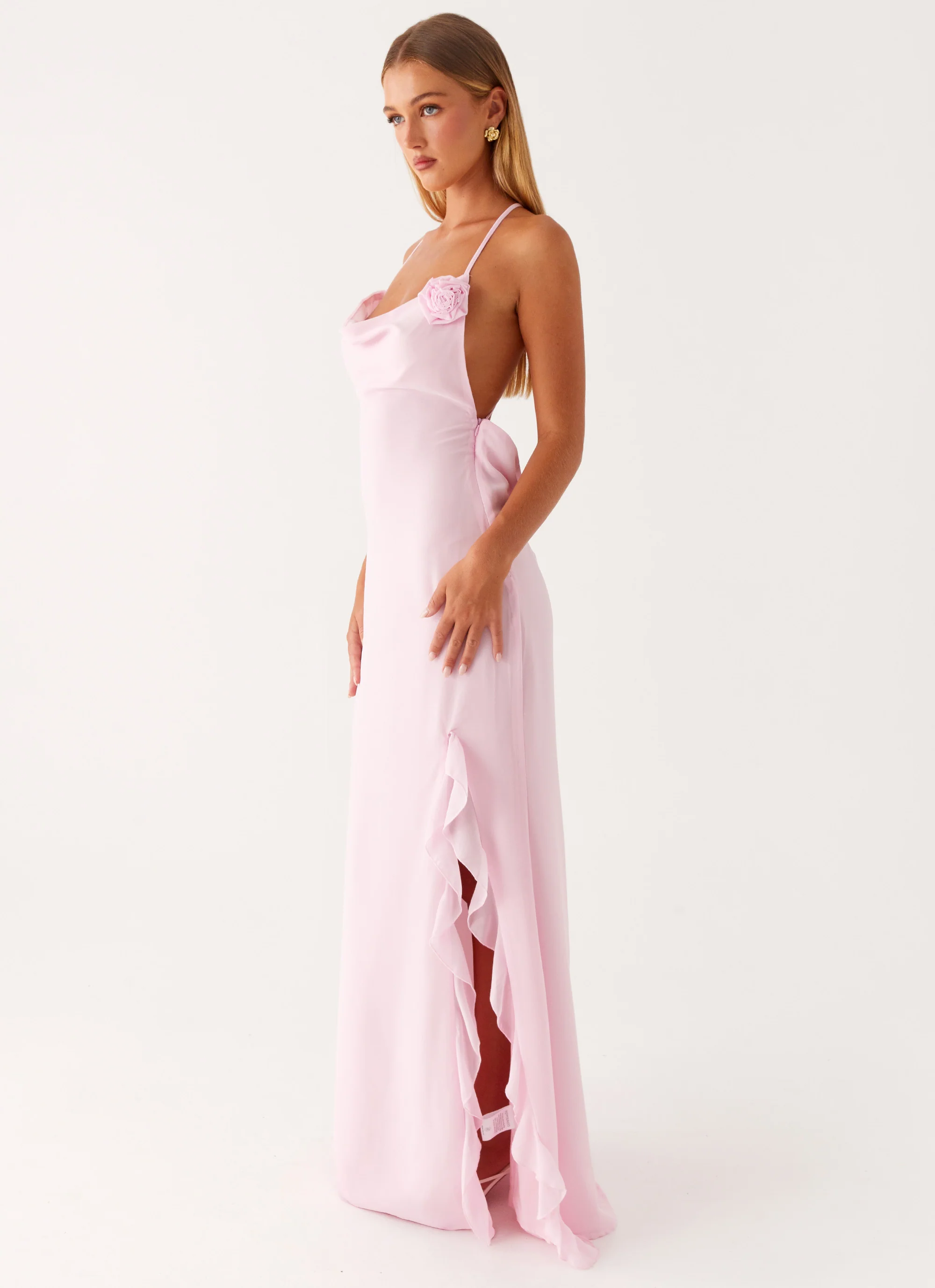 First Class Maxi Dress - Pink - Image 5