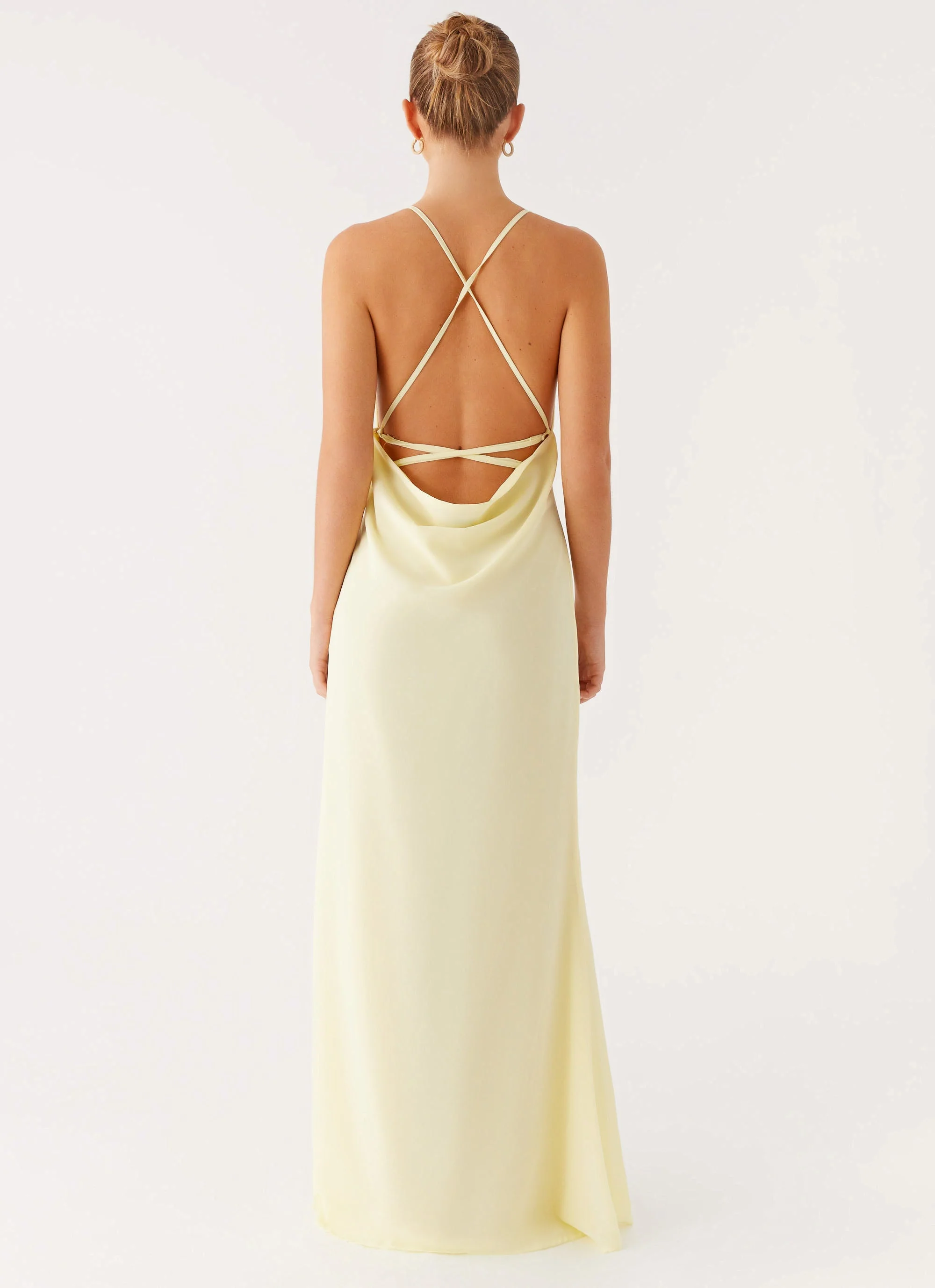 First Class Maxi Dress - Yellow - Image 3