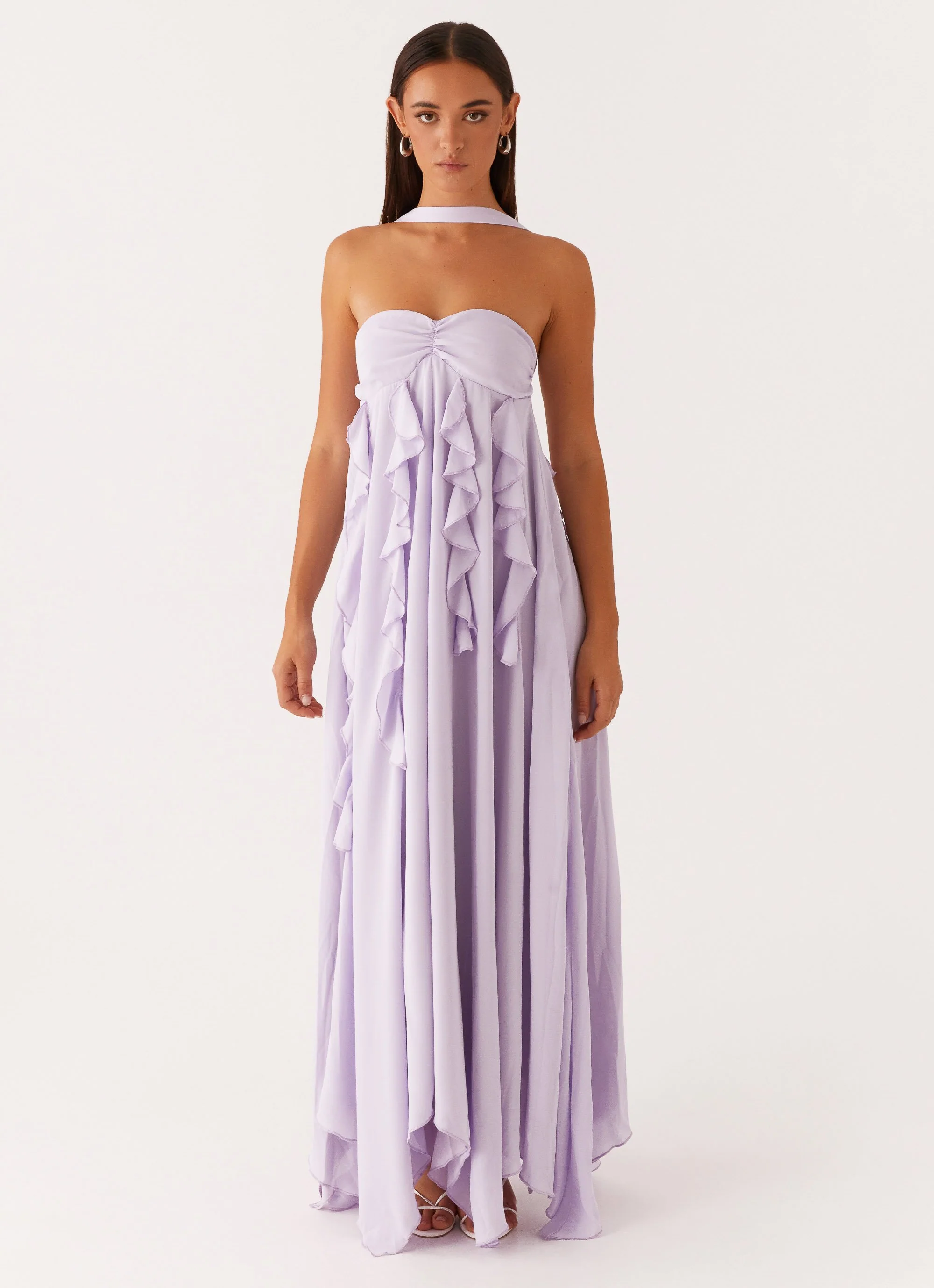 Florence Maxi Dress - Lilac - Image 2