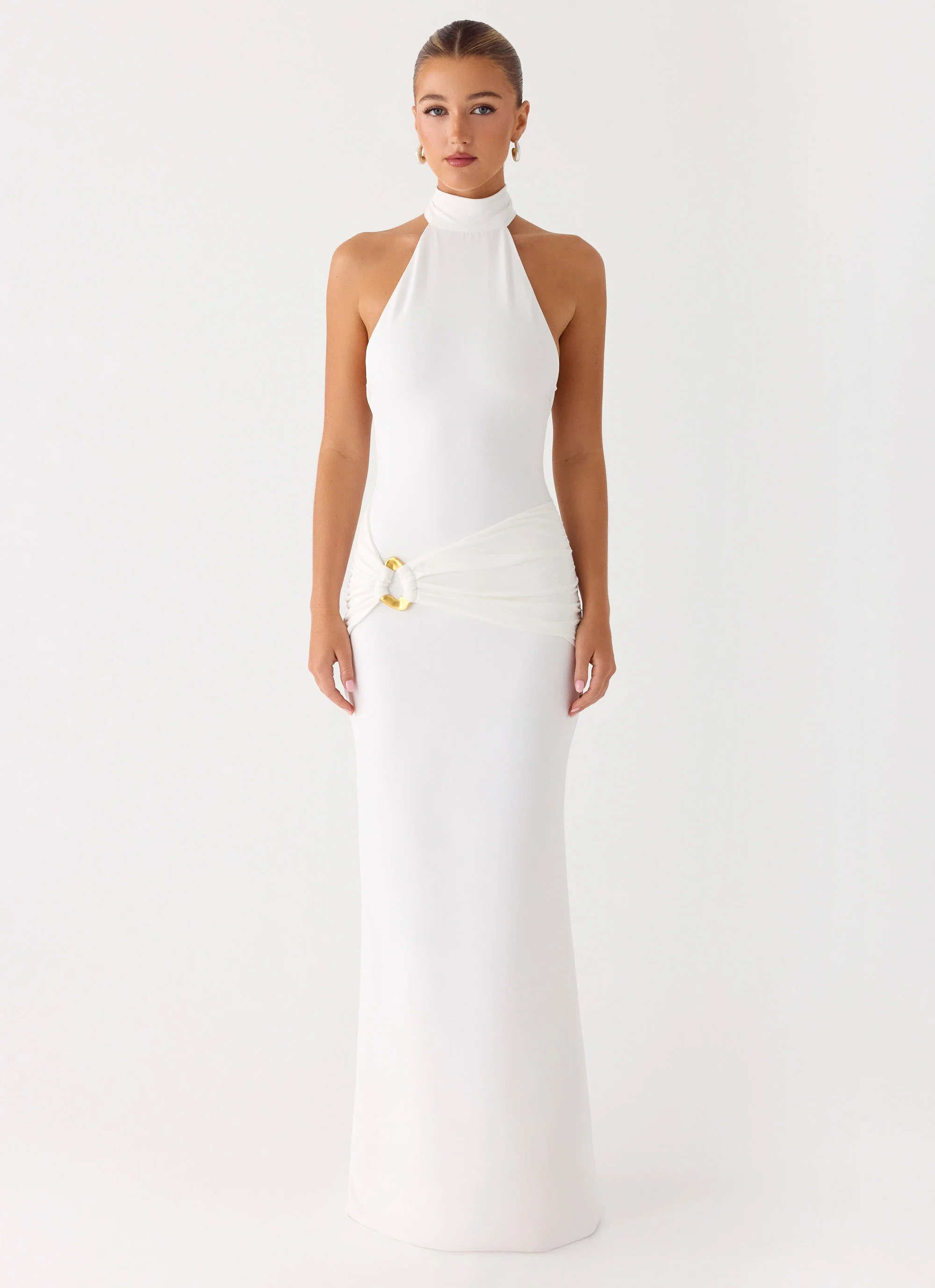 Forever Radiant Maxi Dress - White - Image 3