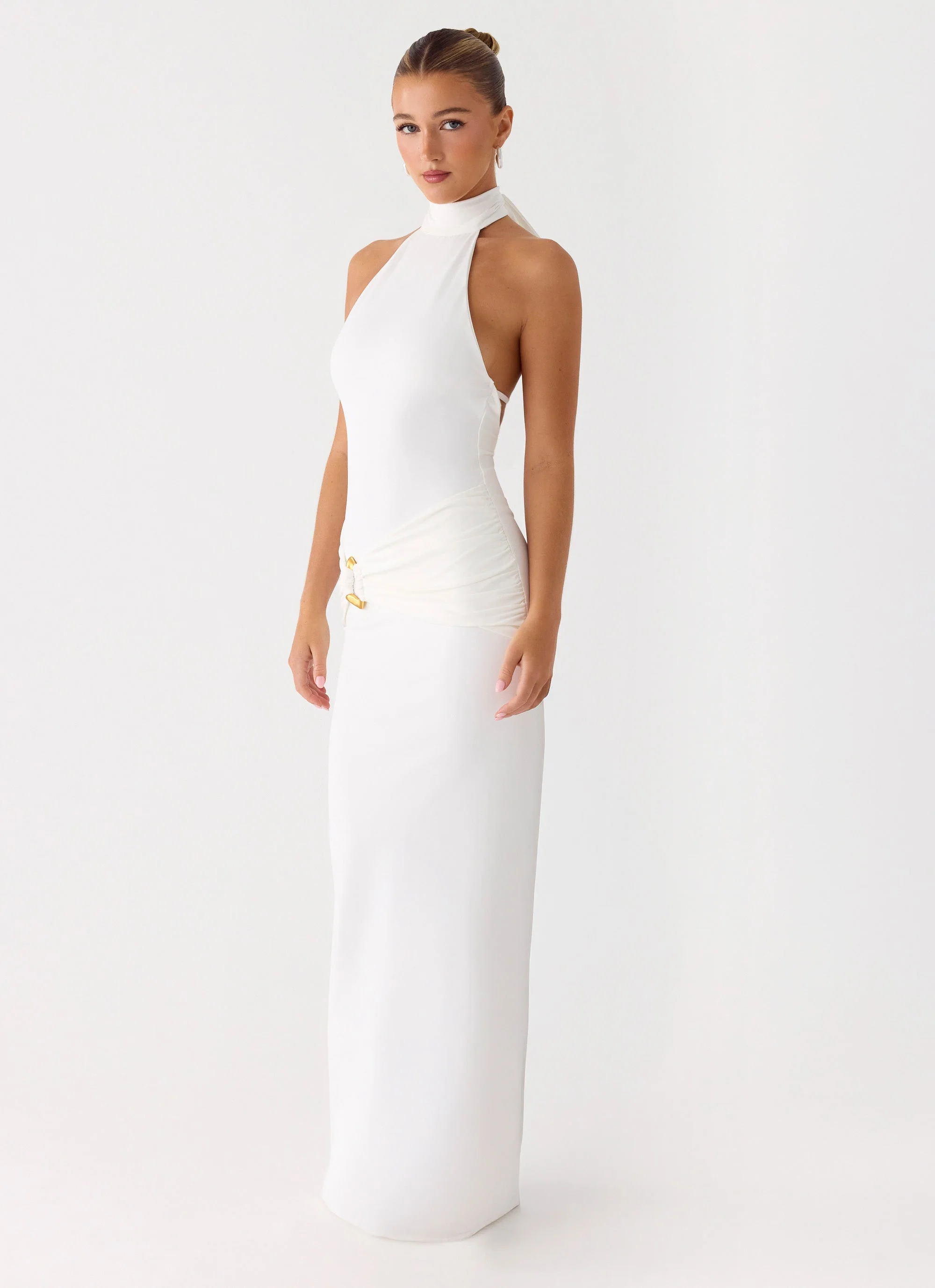Forever Radiant Maxi Dress - White - Image 4