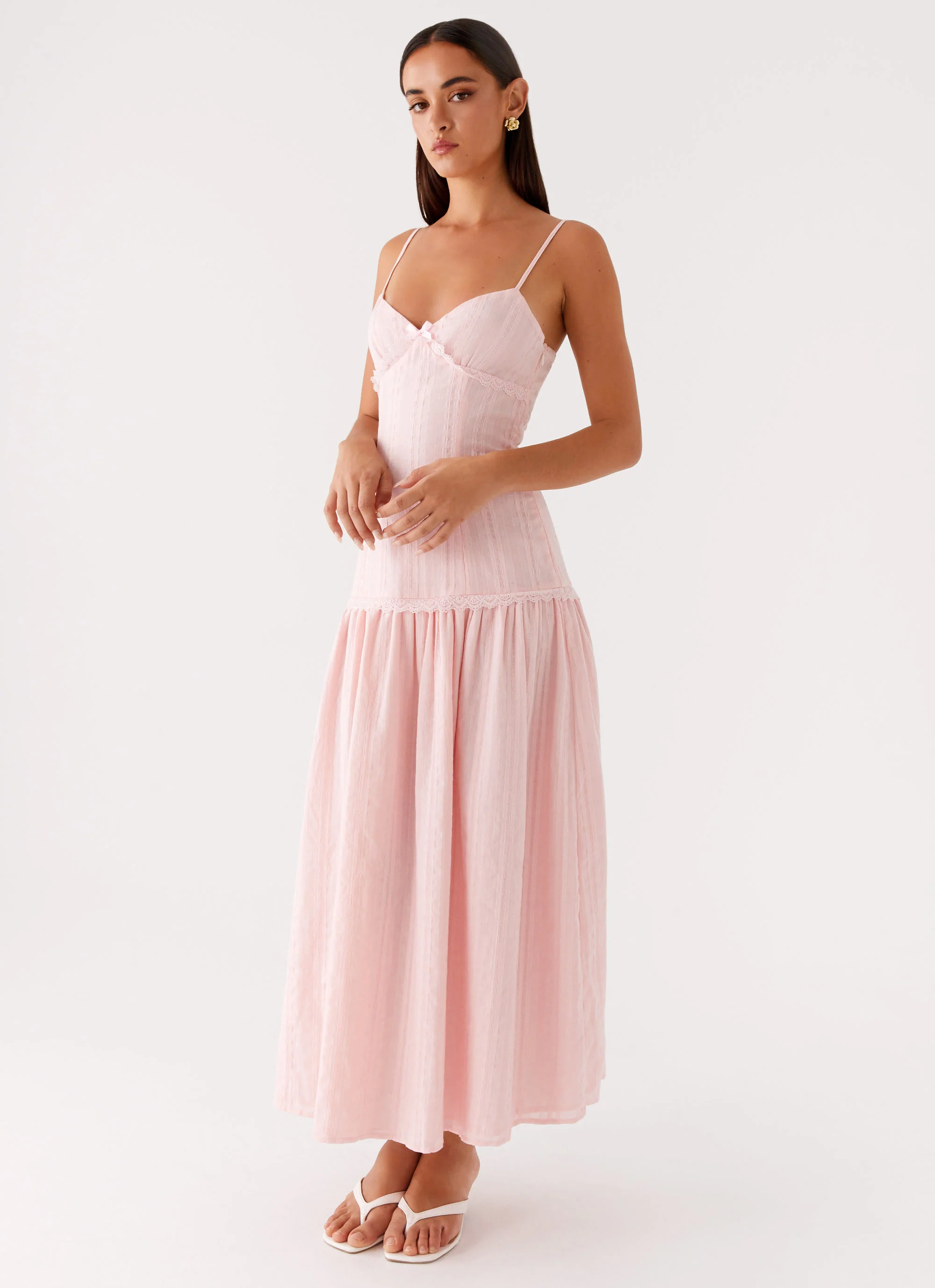 Found You Midi Dress - Pink - Image 3