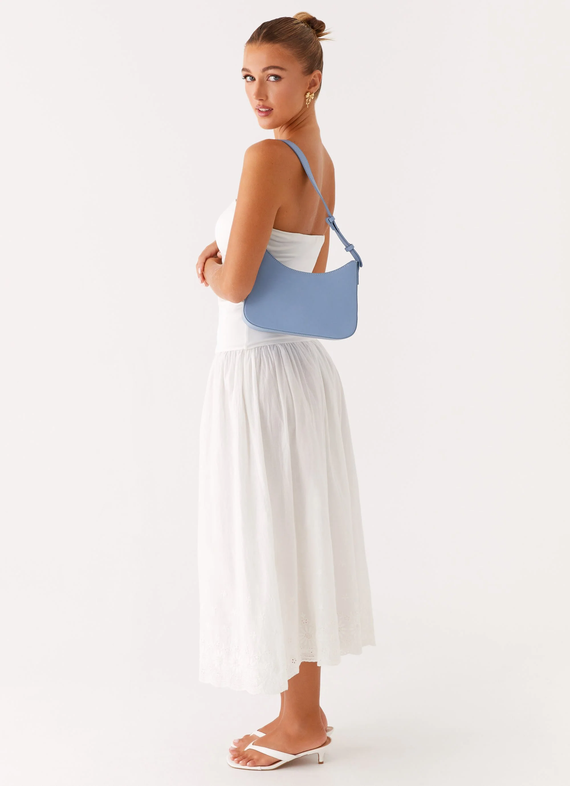 Franklin Shoulder Bag - Blue - Image 2