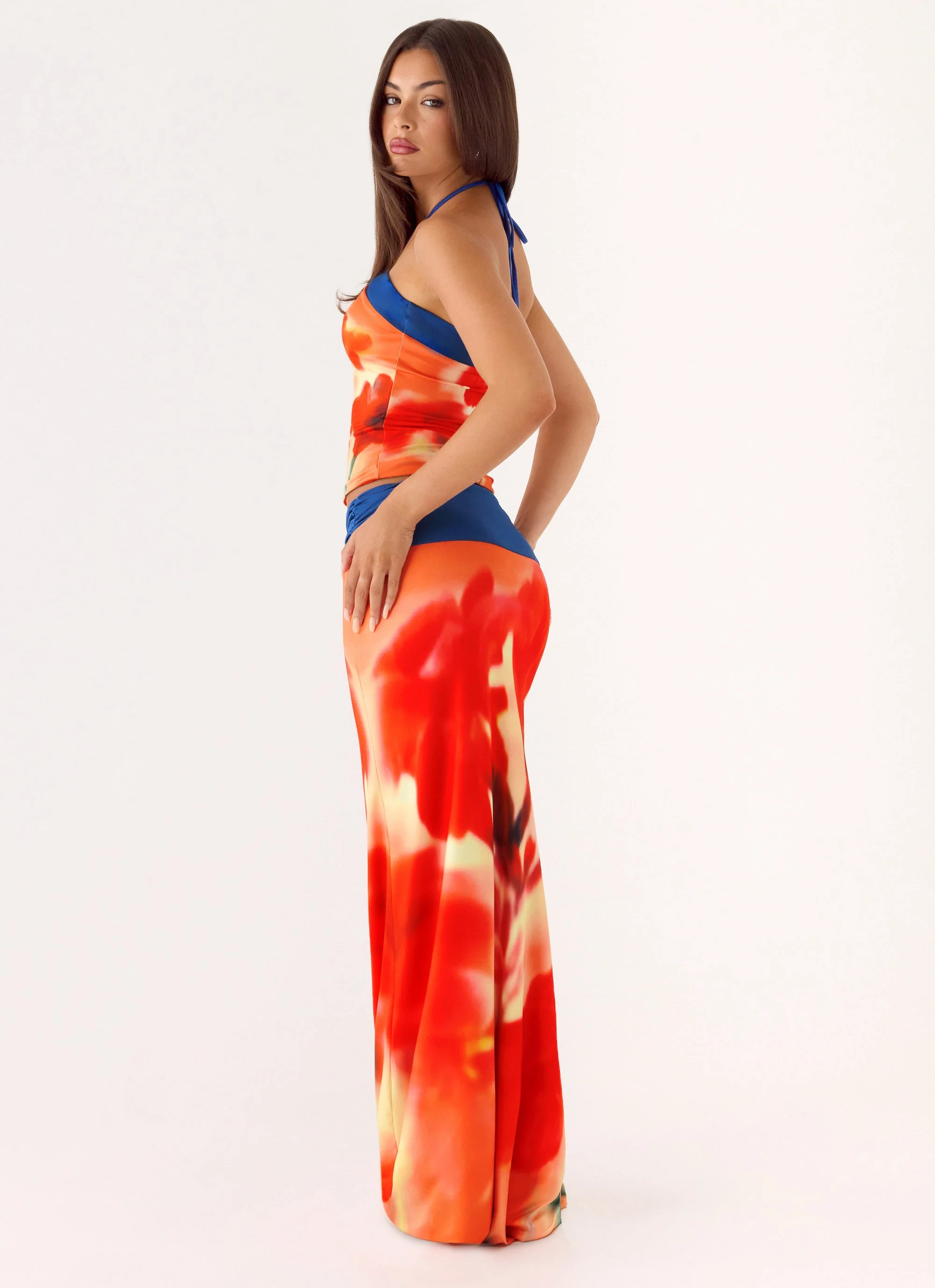 Fraser Maxi Skirt - Sunburnt Petal - Image 6