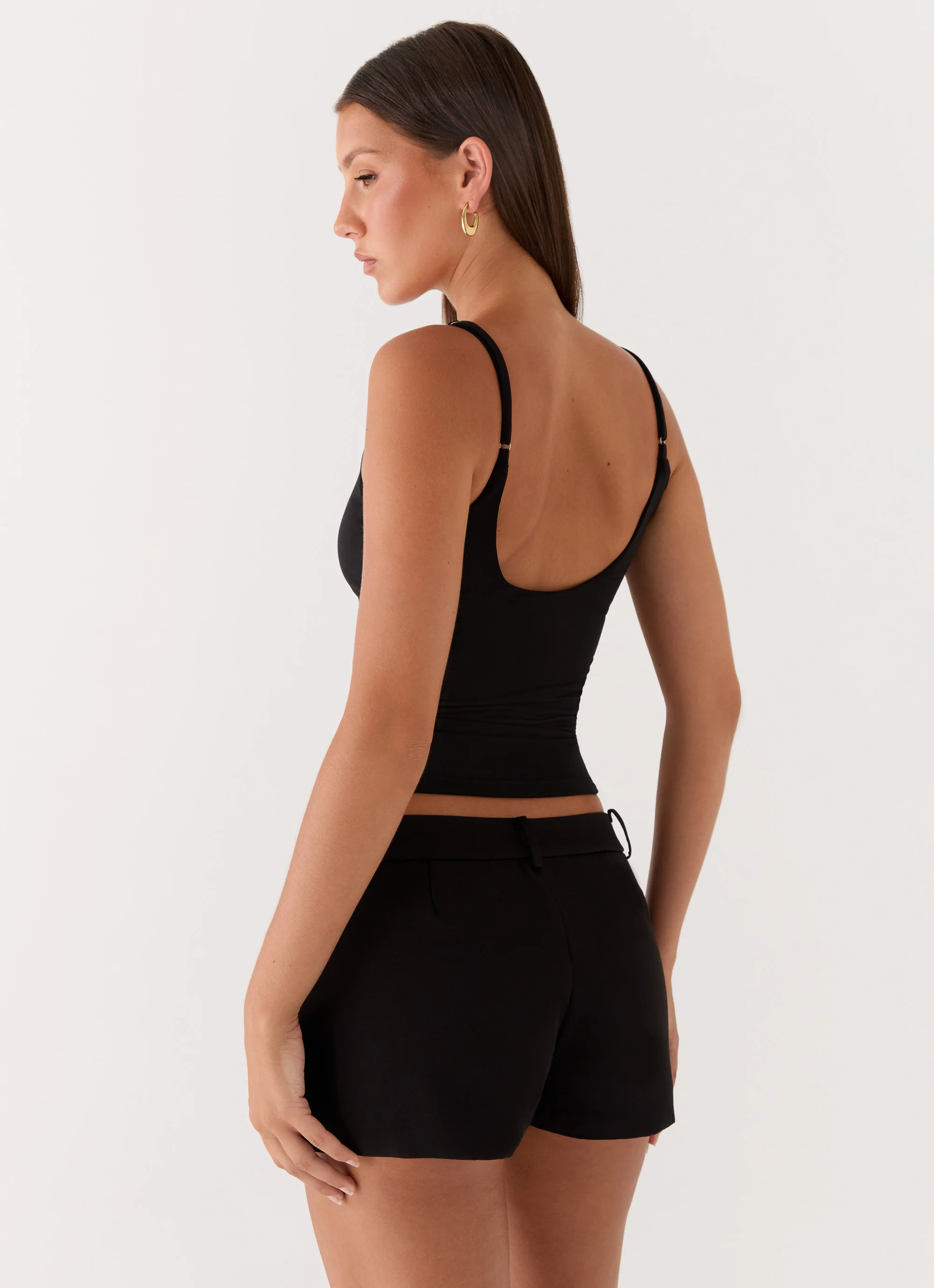 Freedom Mini Shorts - Black - Image 4