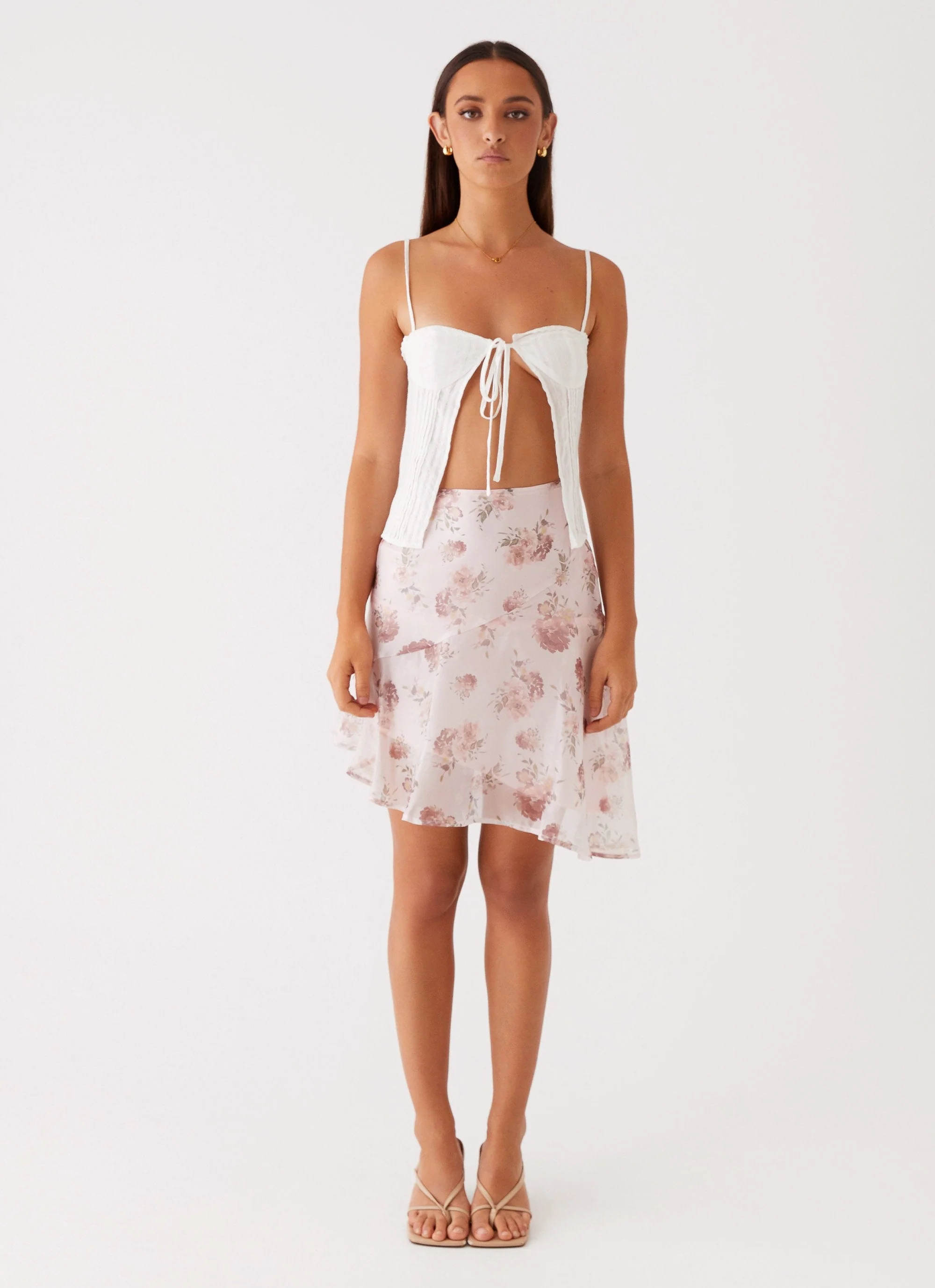 French Dream Midi Skirt - Vintage Bloom - Image 2