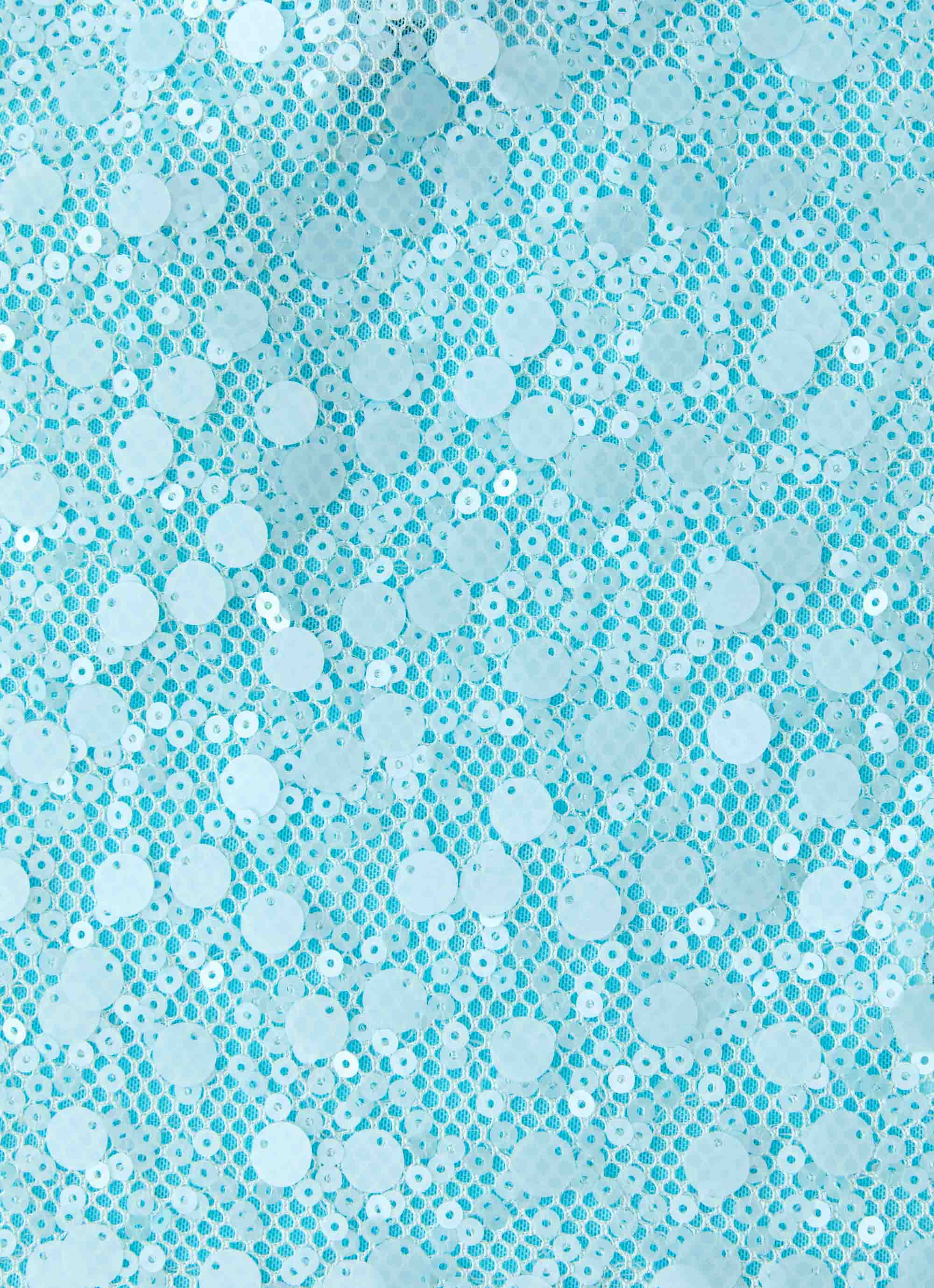 French Exit Sequin Top - Blue - Image 6