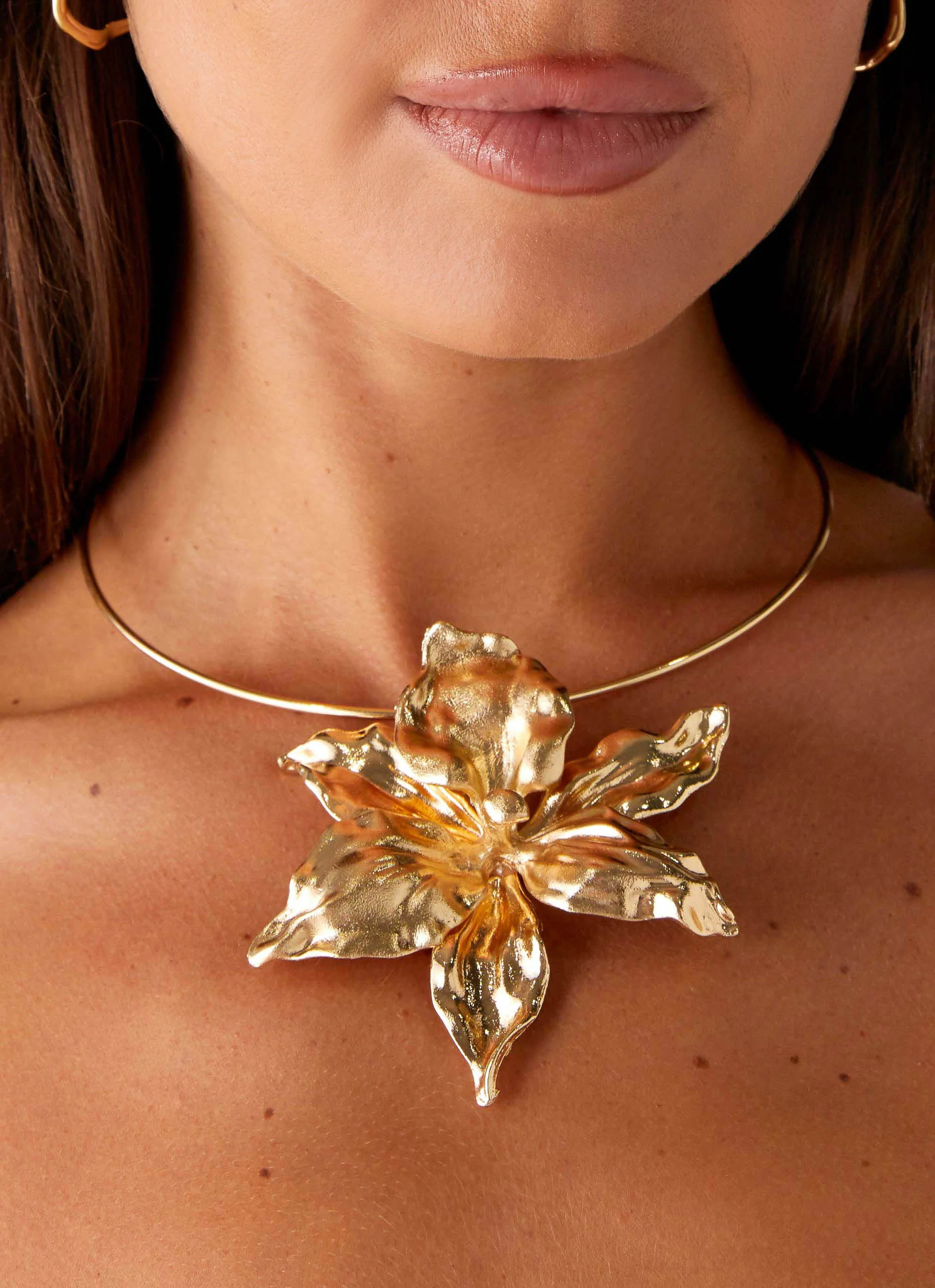 Frenchie Necklace - Gold - Image 3