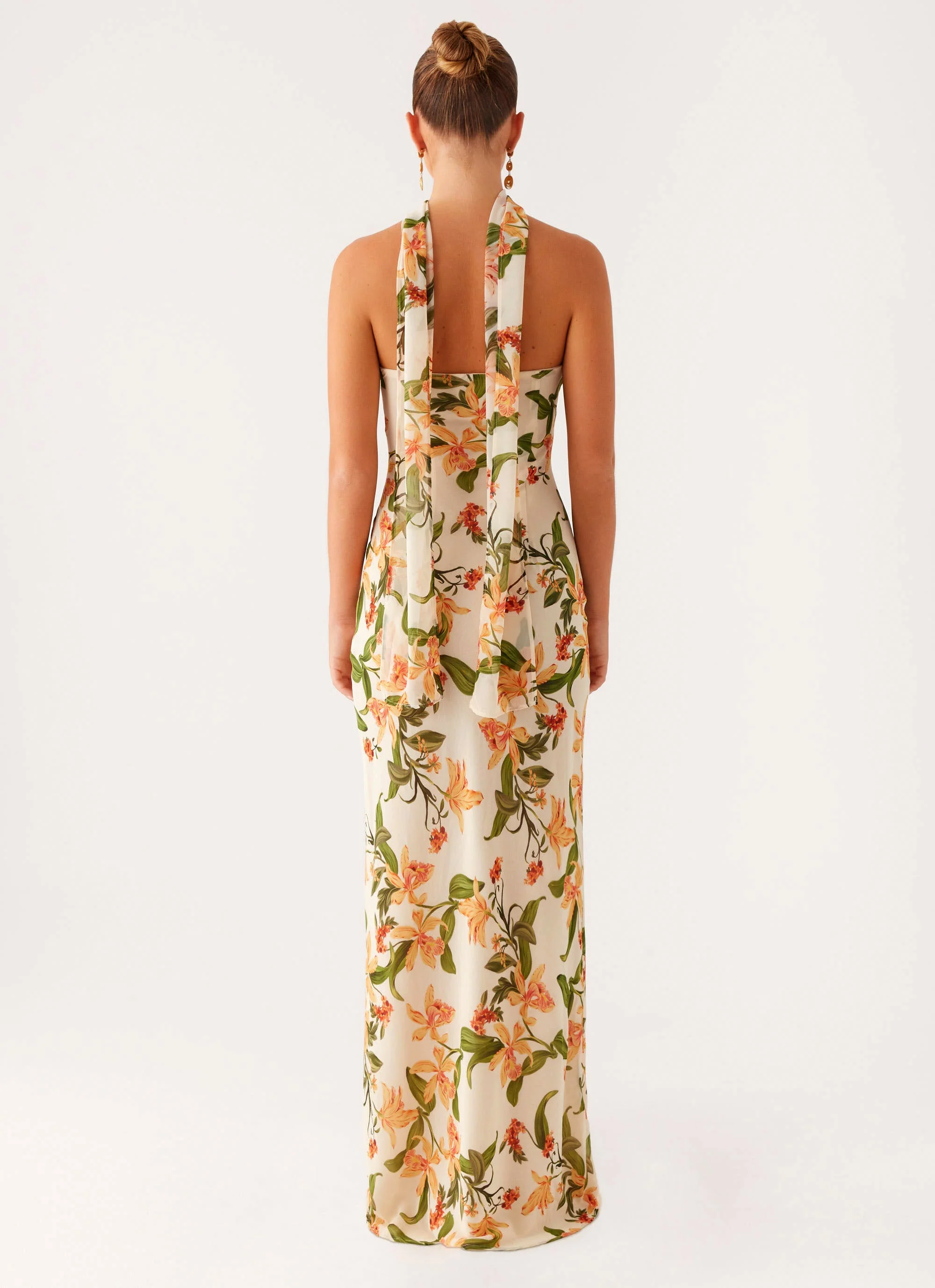 Gali Strapless Maxi Dress - Floral Print - Image 2