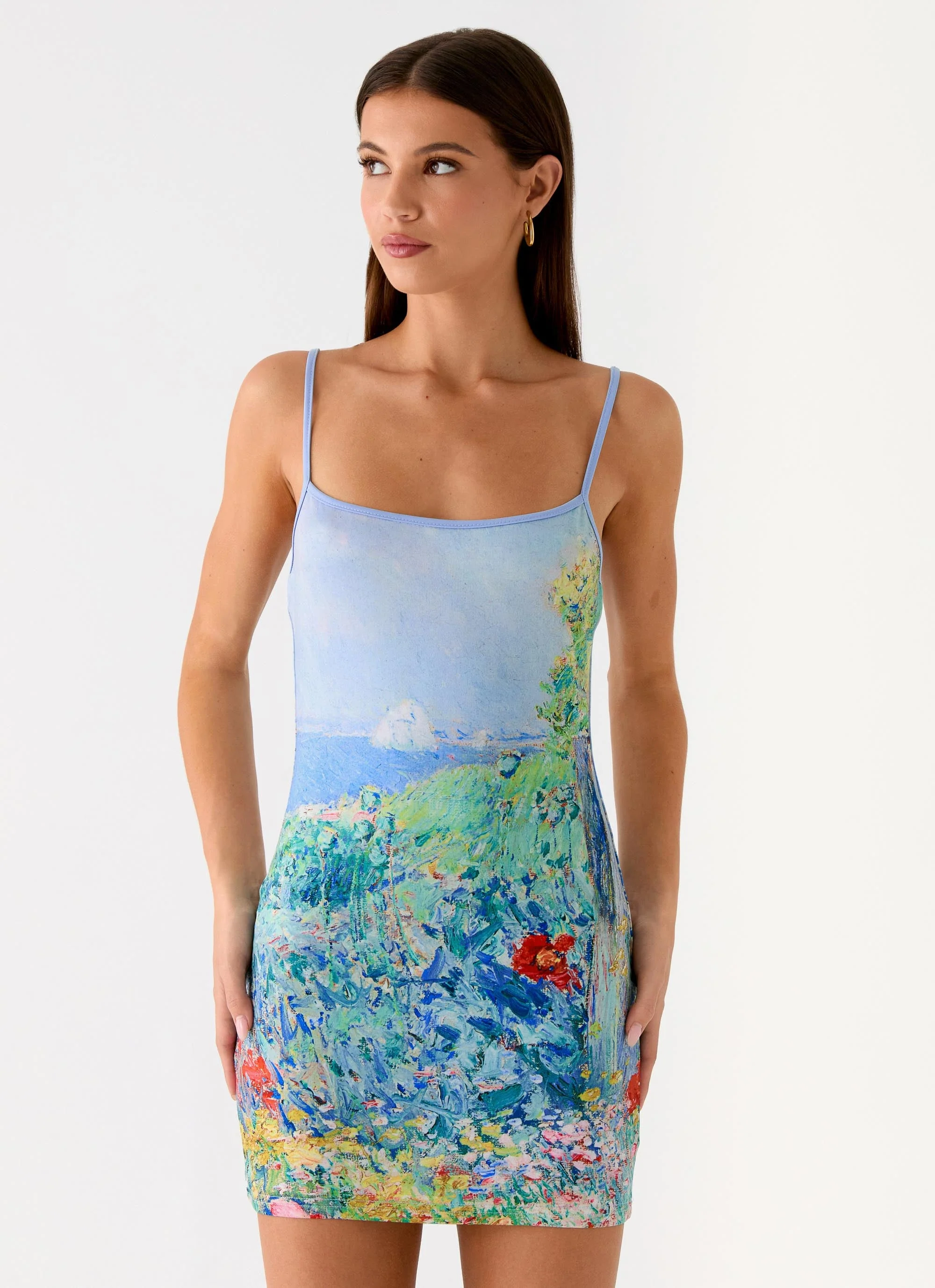Garden Story Mini Dress - Spring Garden - Image 6