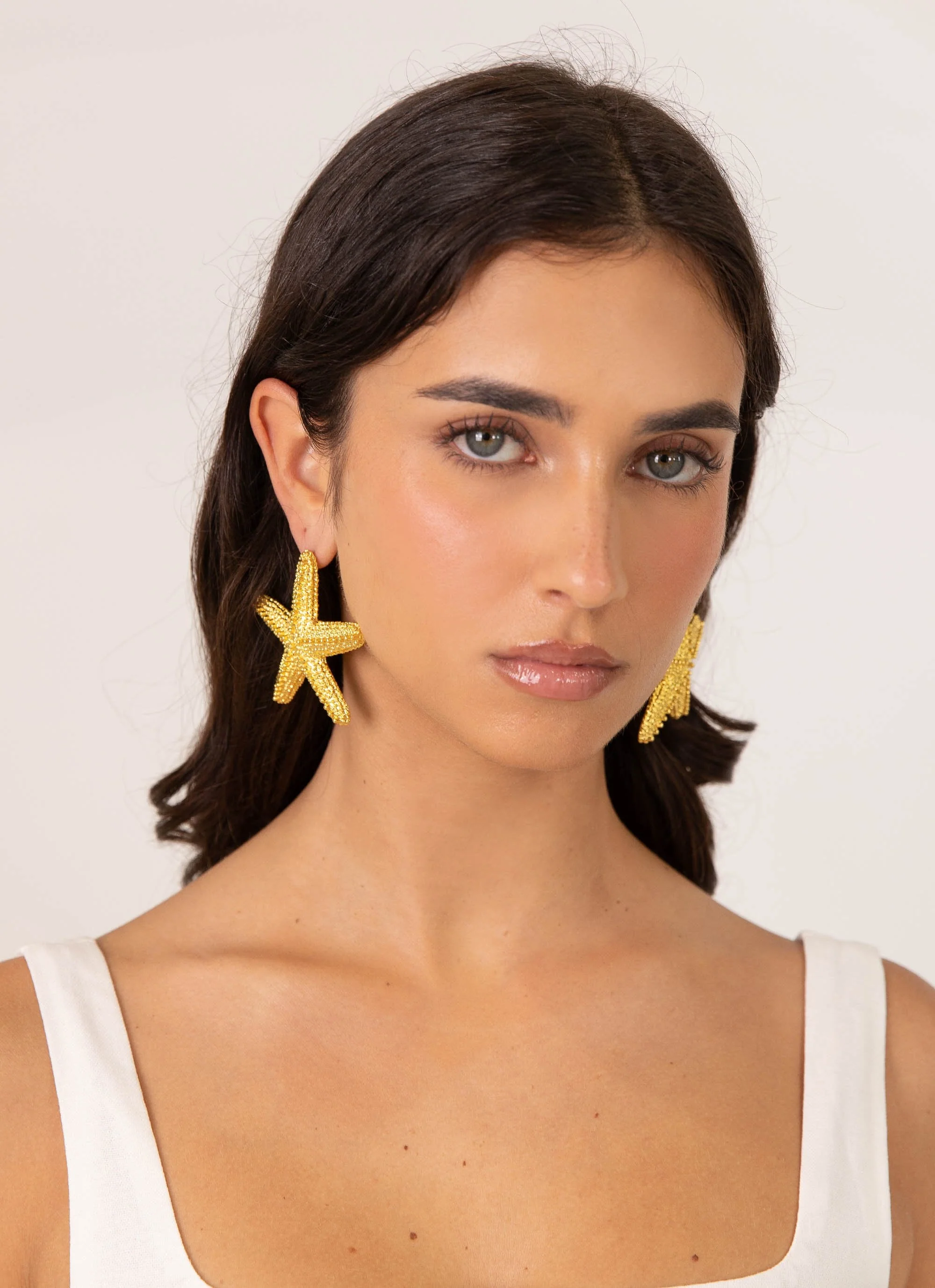 Geneve Starfish Earring - Gold - Image 3