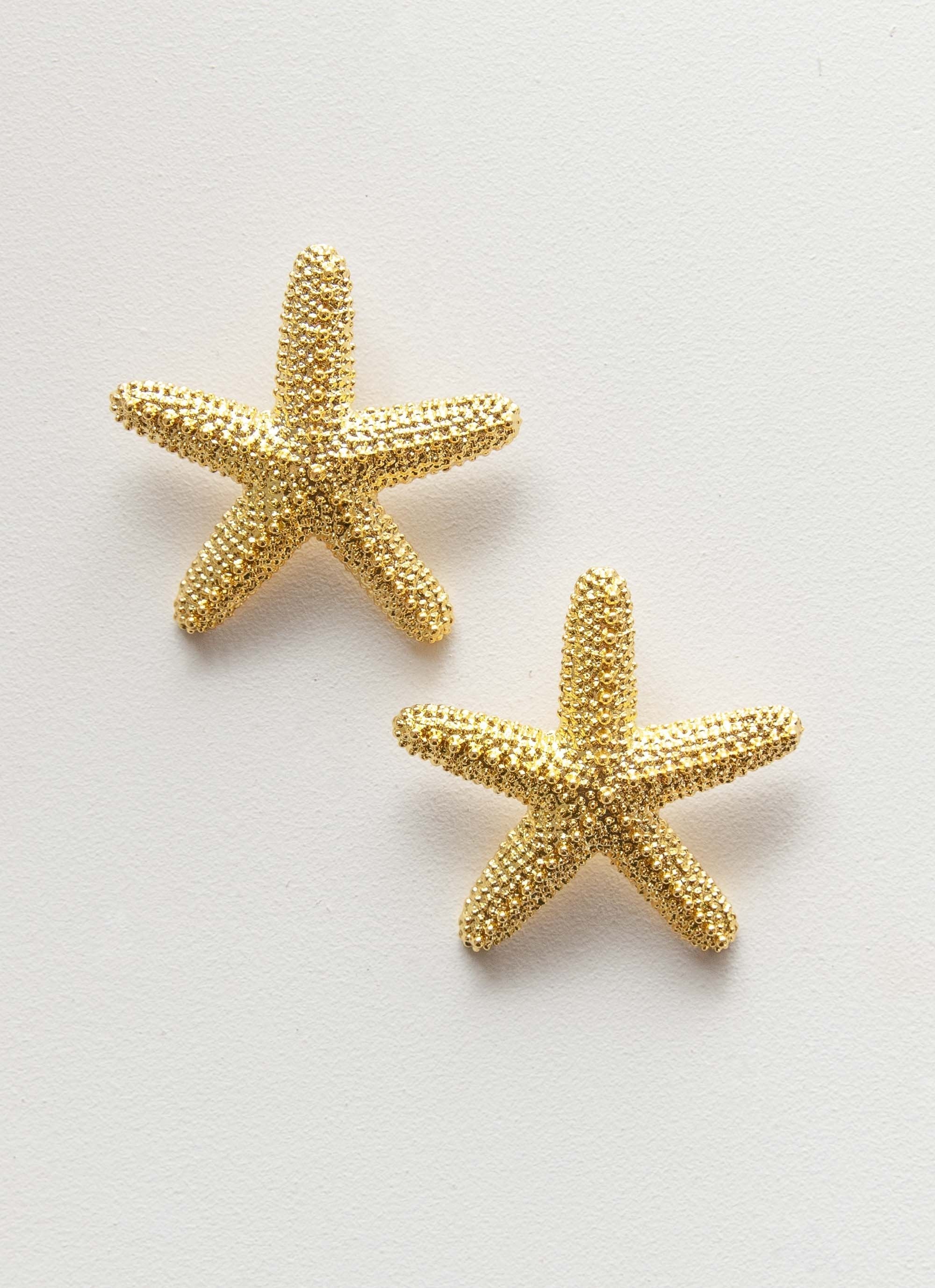Geneve Starfish Earring - Gold - Image 4